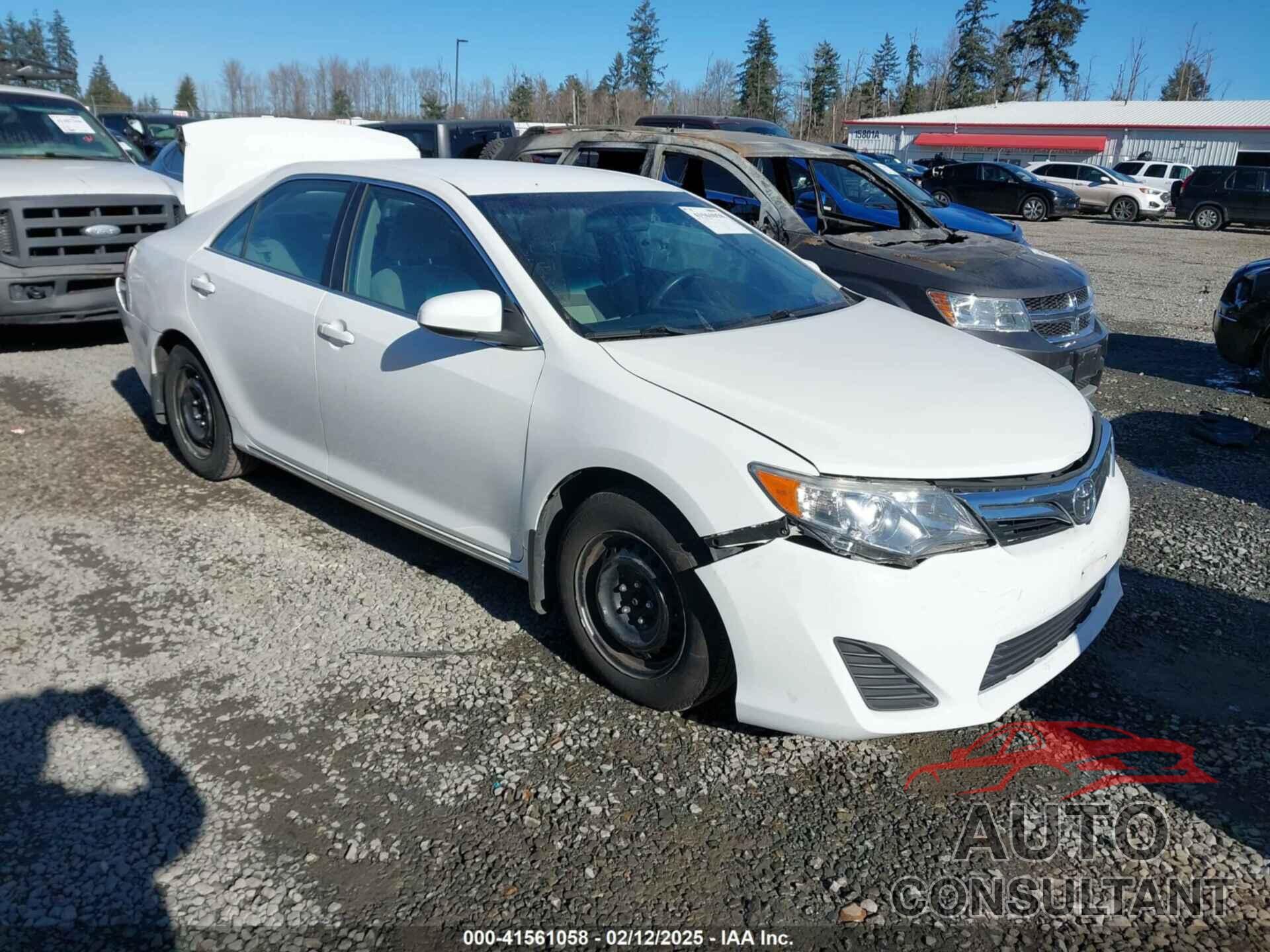 TOYOTA CAMRY 2012 - 4T4BF1FK6CR235927