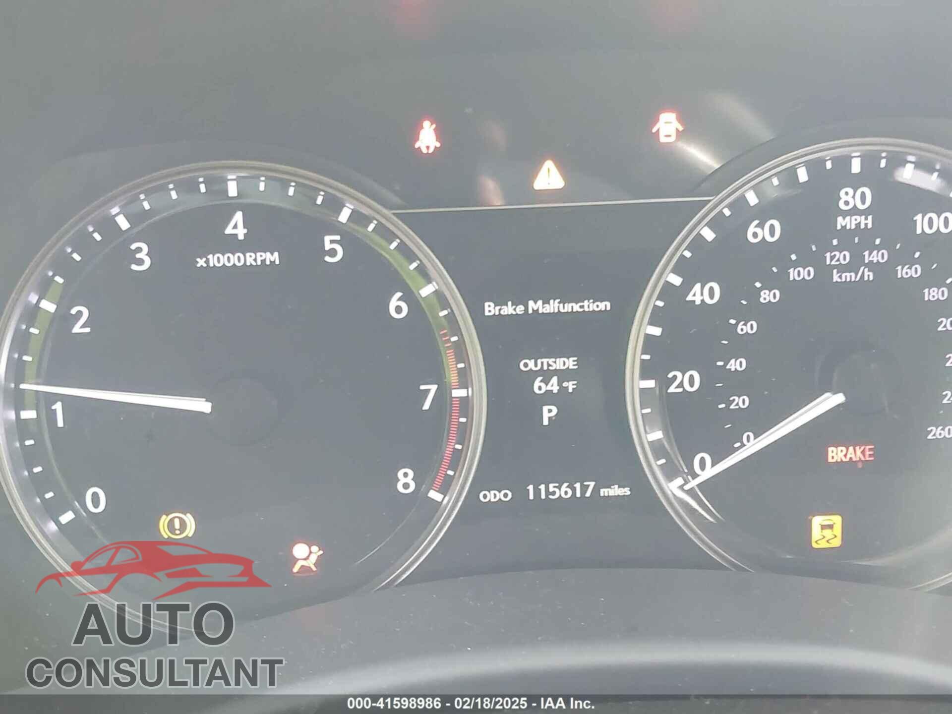 LEXUS GS 2013 - JTHBE1BL3D5008866