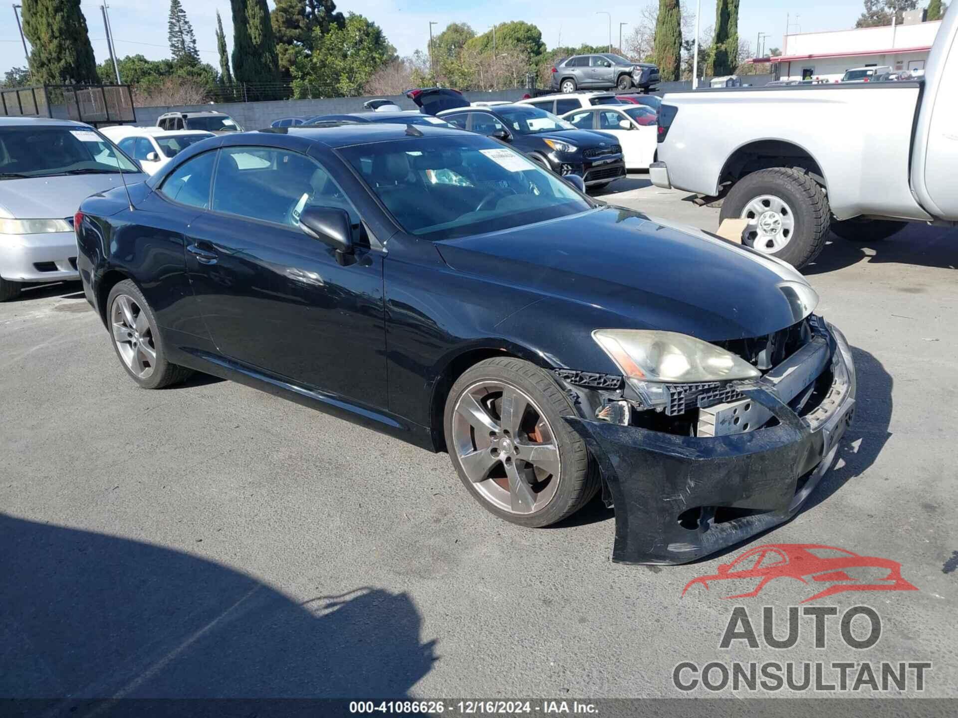 LEXUS IS 350C 2010 - JTHFE2C27A2504795