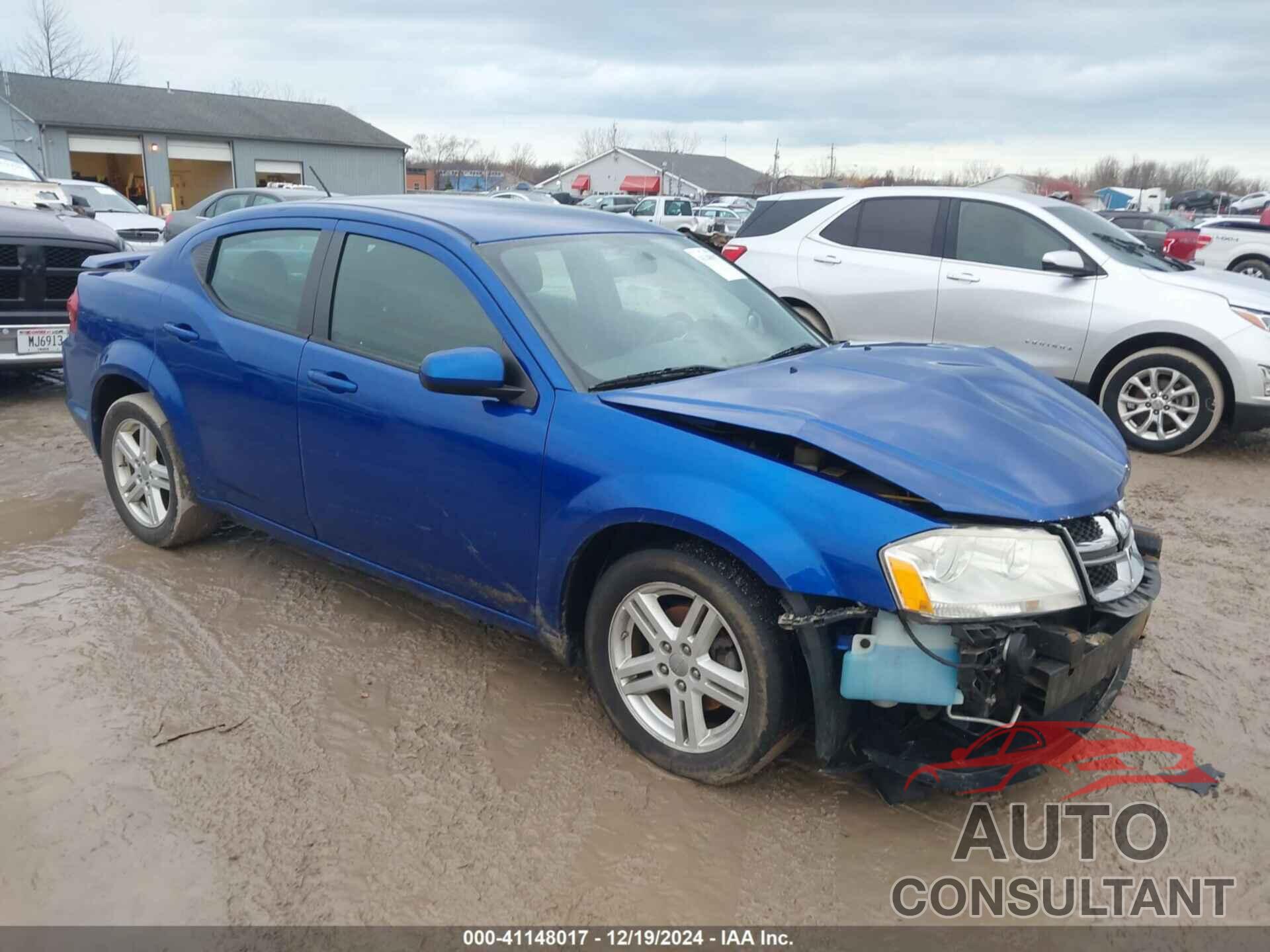 DODGE AVENGER 2012 - 1C3CDZCB6CN173875