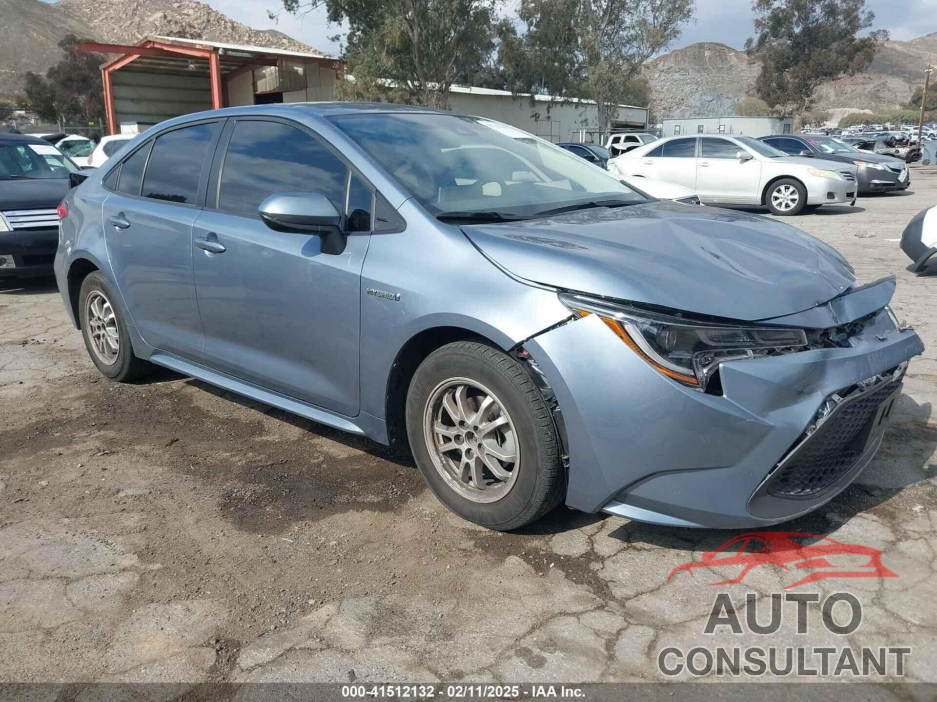 TOYOTA COROLLA 2021 - JTDEAMDE0MJ033029