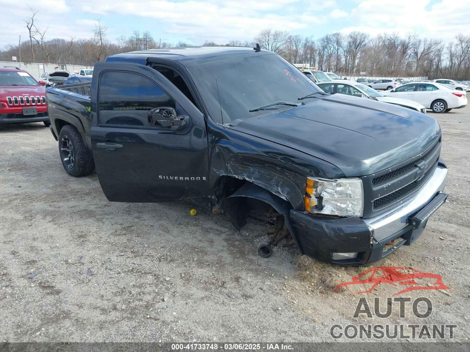 CHEVROLET SILVERADO 1500 2009 - 2GCEK23M691103807