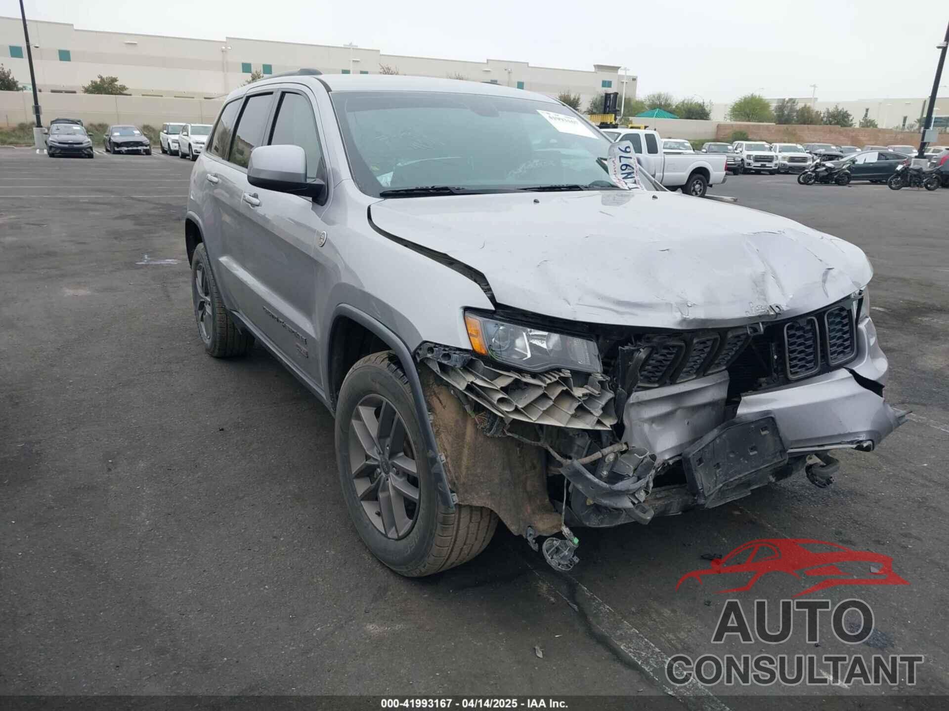 JEEP GRAND CHEROKEE 2016 - 1C4RJFAG3GC457431