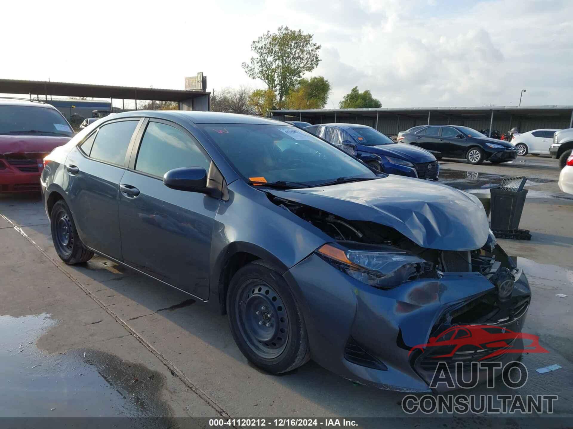 TOYOTA COROLLA 2019 - 2T1BURHE9KC157181