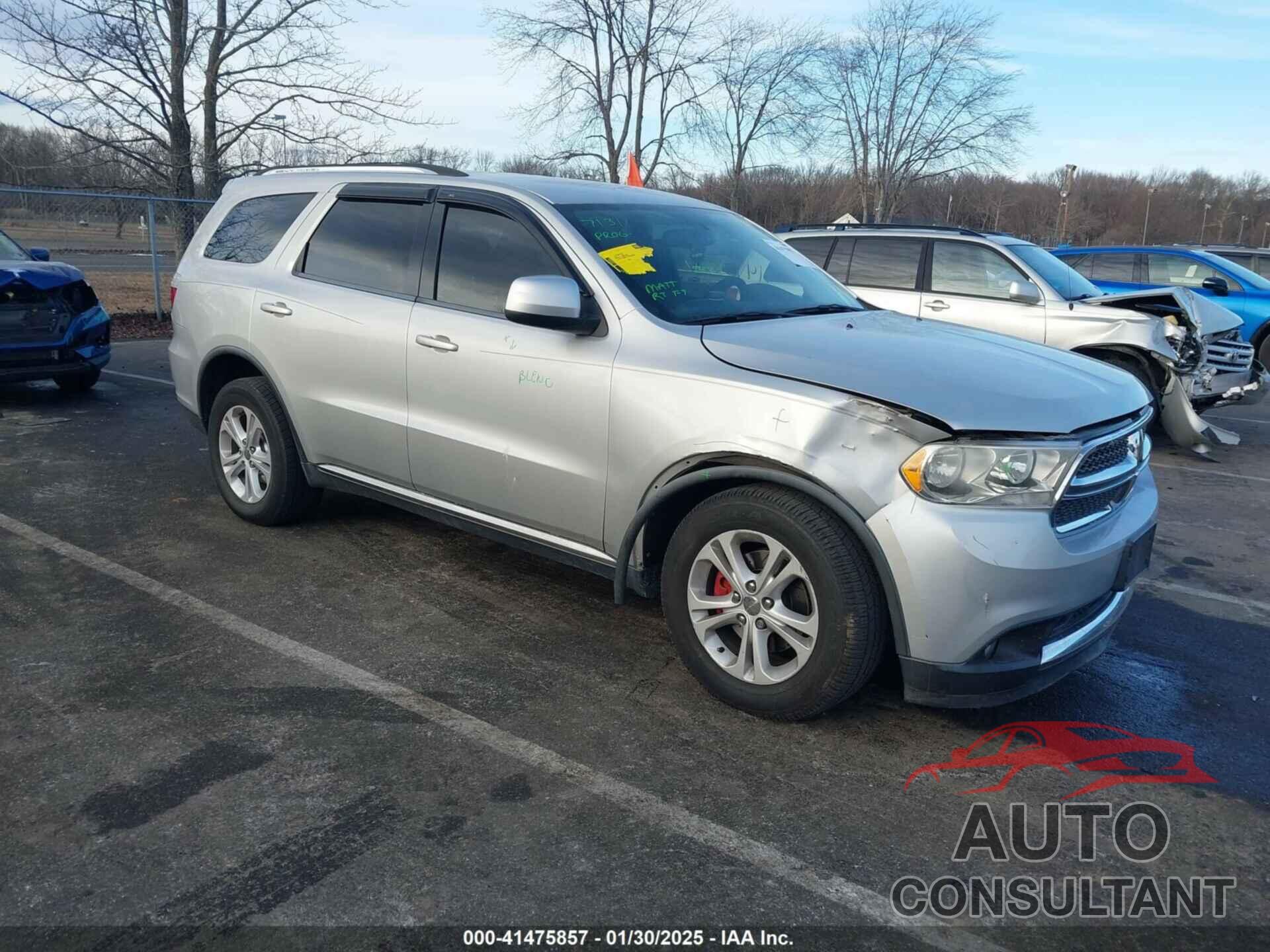 DODGE DURANGO 2012 - 1C4RDJAG1CC112693