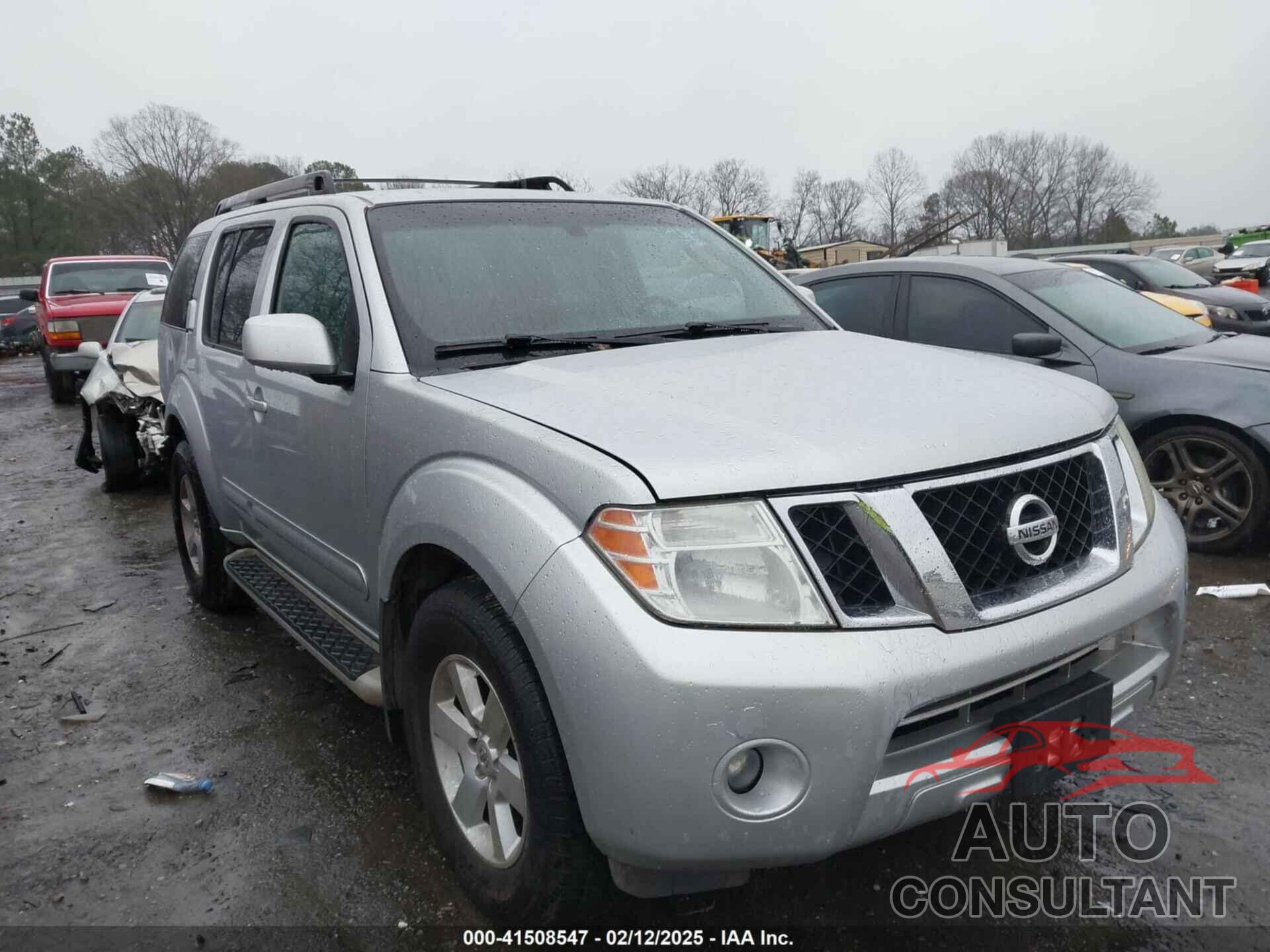 NISSAN PATHFINDER 2011 - 5N1AR1NN8BC614103