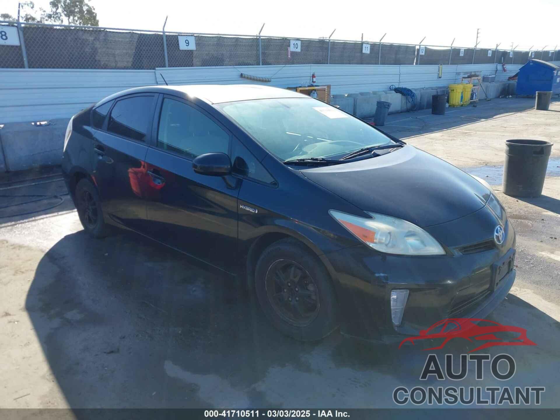 TOYOTA PRIUS 2012 - JTDKN3DU4C5488420
