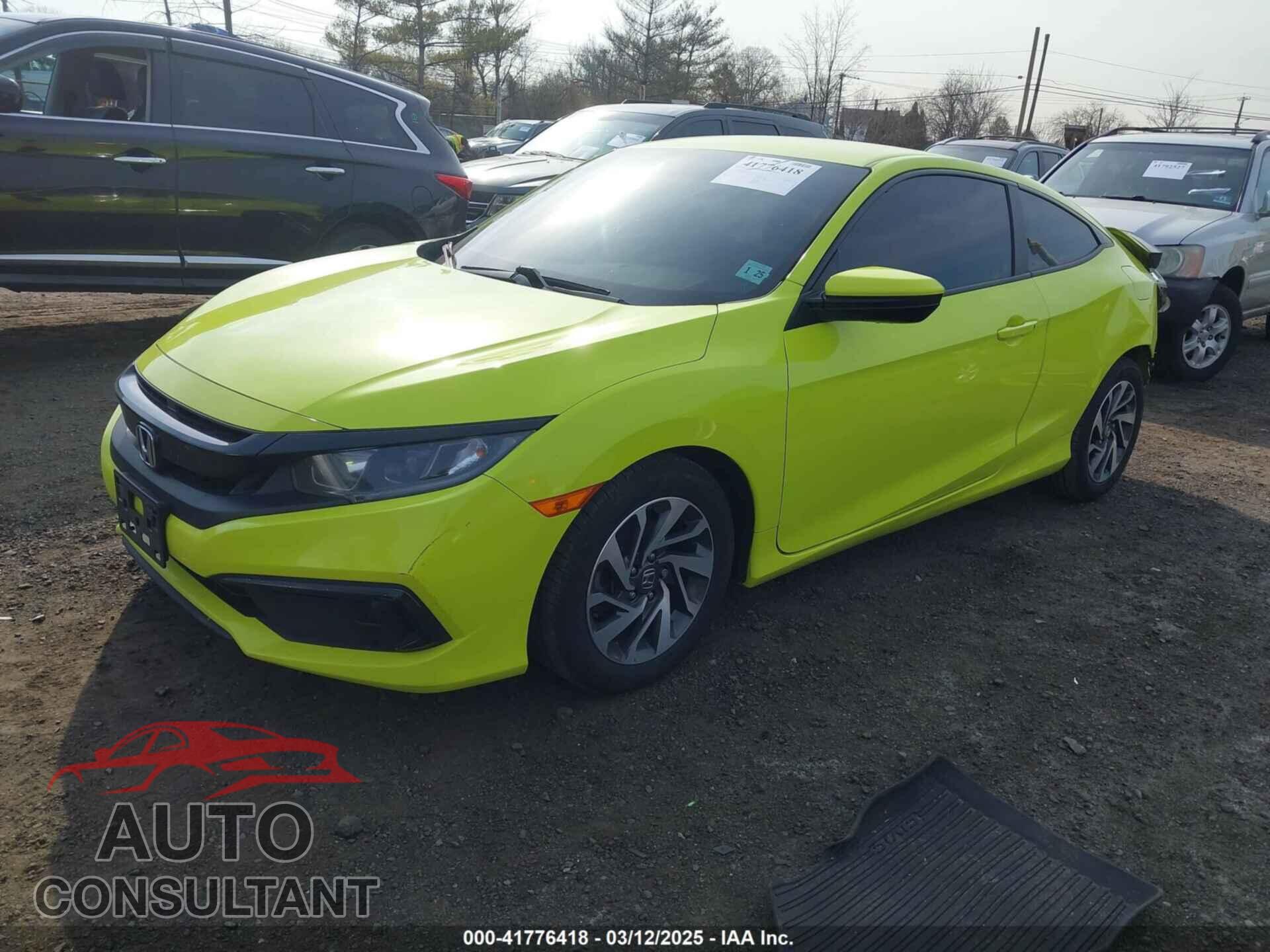 HONDA CIVIC 2019 - 2HGFC4B64KH308301