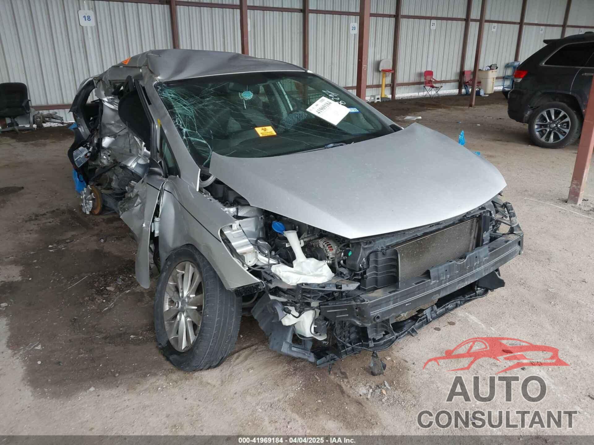 KIA FORTE 2014 - KNAFX5A80E5168297