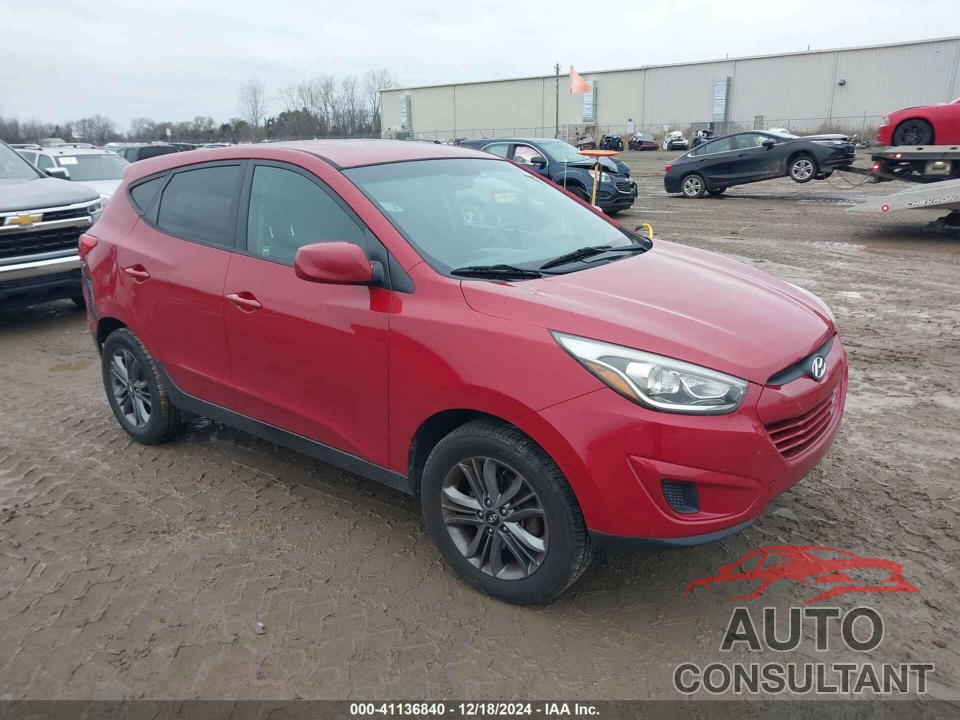 HYUNDAI TUCSON 2015 - KM8JTCAFXFU103293