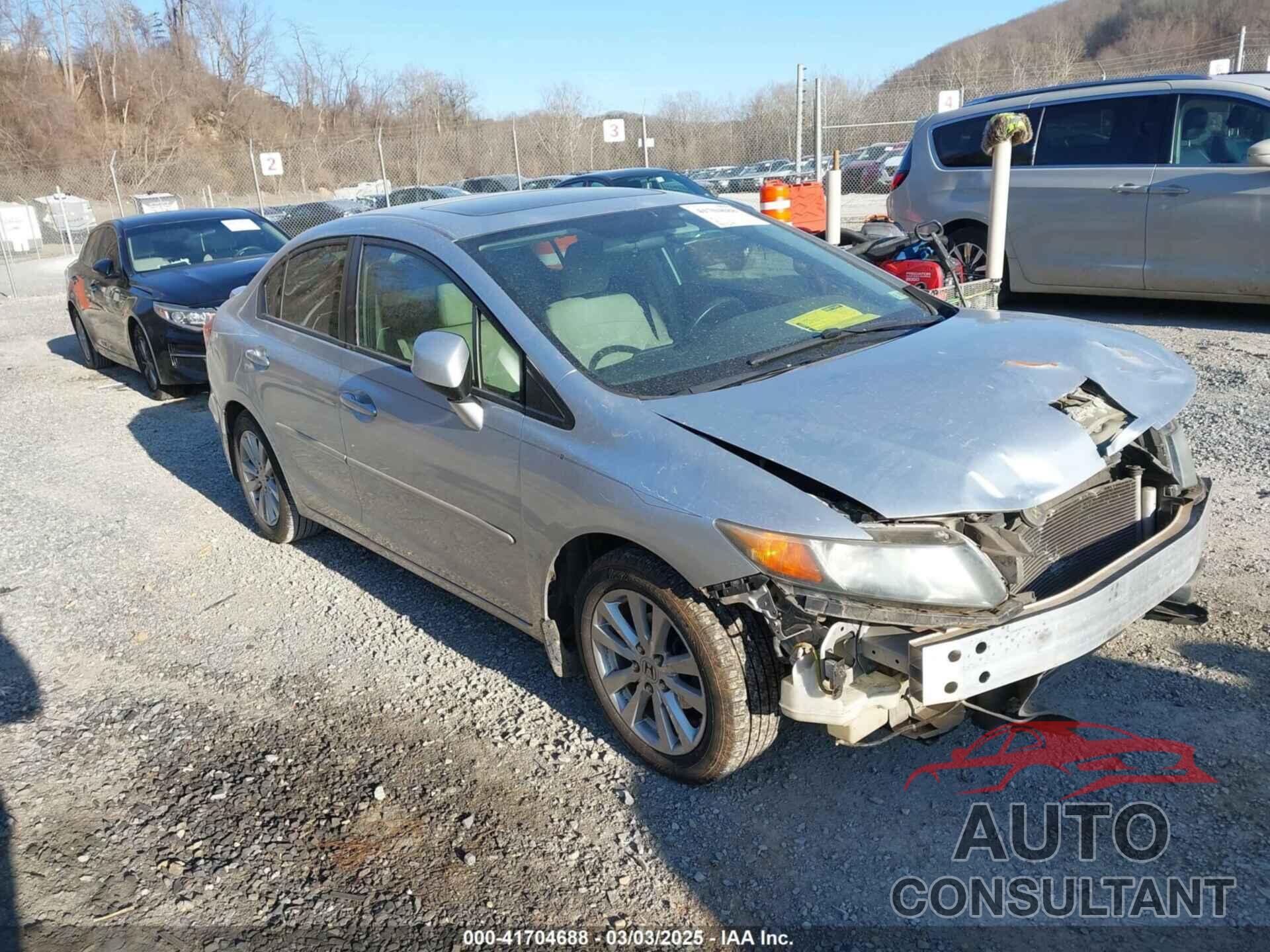 HONDA CIVIC 2012 - 2HGFB2F84CH547433
