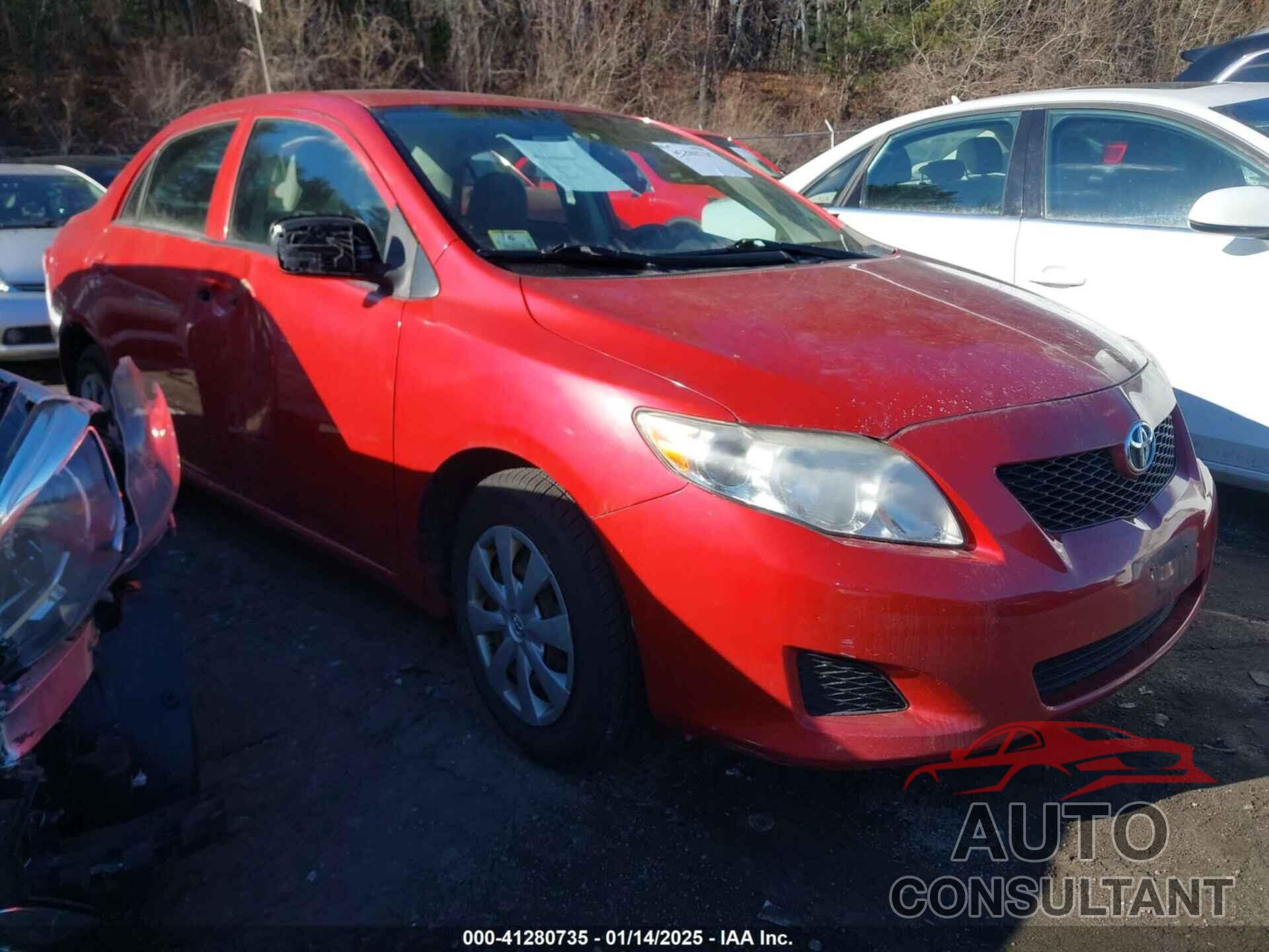 TOYOTA COROLLA 2010 - JTDBU4EE4AJ072887