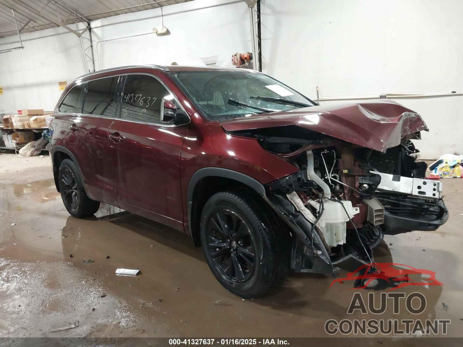 TOYOTA HIGHLANDER 2015 - 5TDJKRFH0FS221135