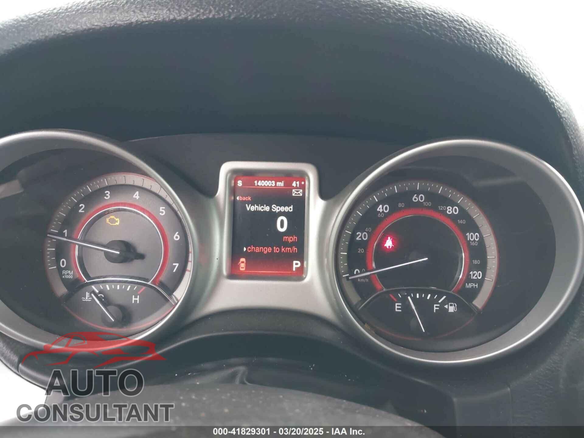 DODGE JOURNEY 2014 - 3C4PDDBG7ET271796