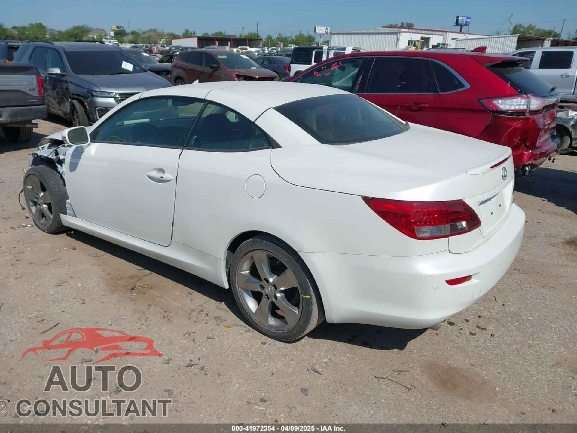 LEXUS IS 250C 2012 - JTHFF2C23C2521335