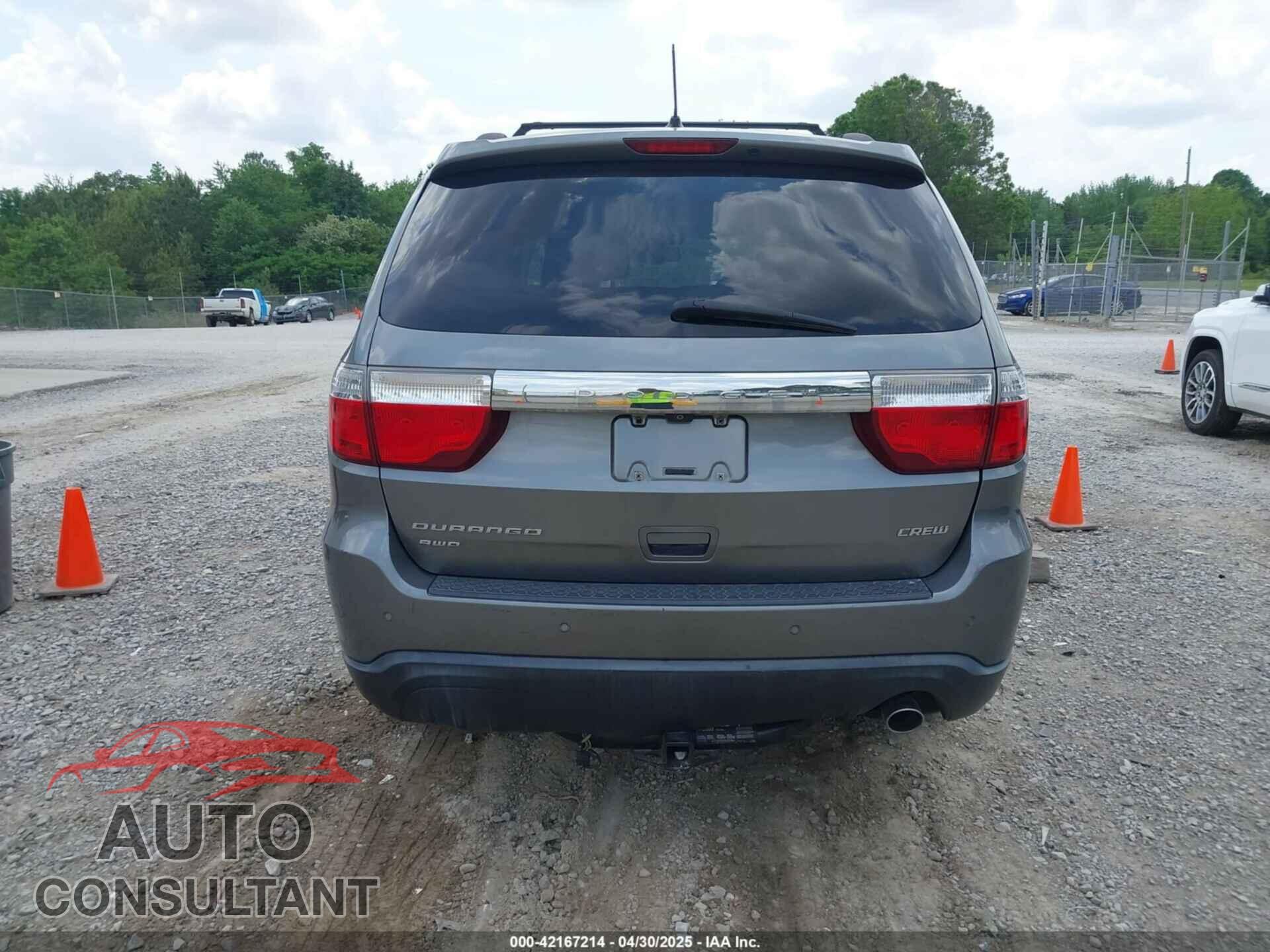 DODGE DURANGO 2012 - 1C4RDJDG7CC112628