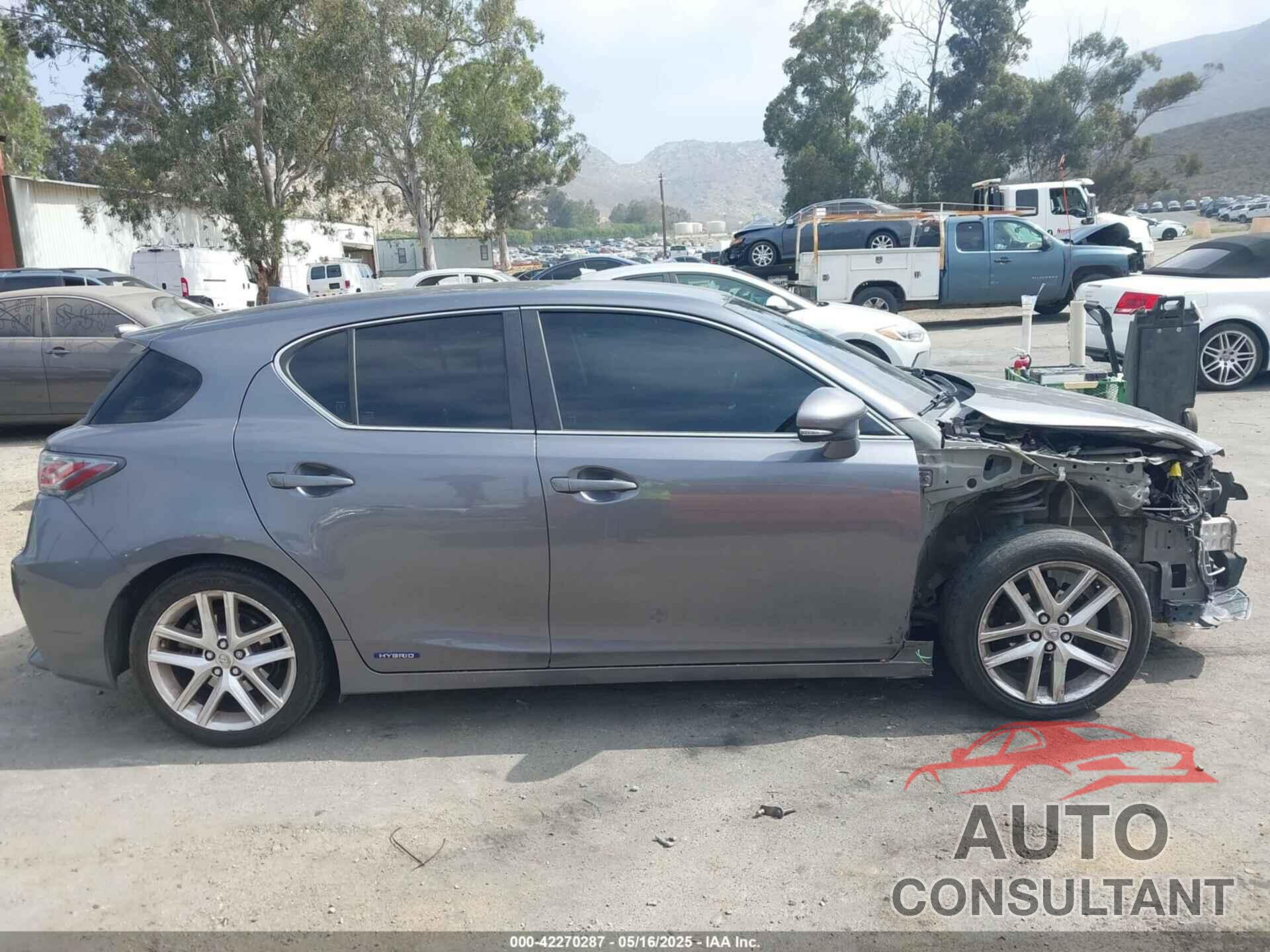LEXUS CT 200H 2016 - JTHKD5BH4G2263117