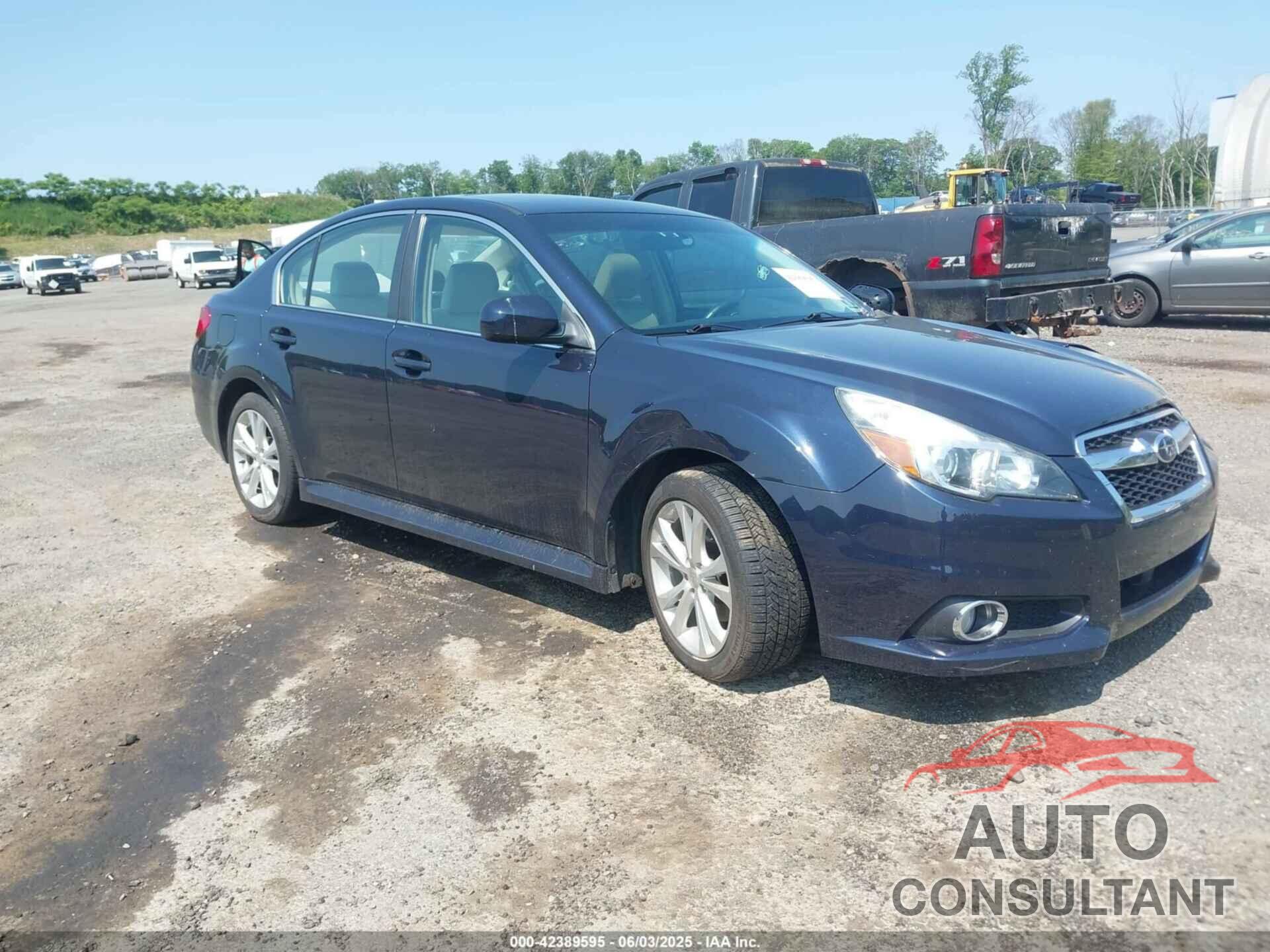 SUBARU LEGACY 2013 - 4S3BMBK61D3031644