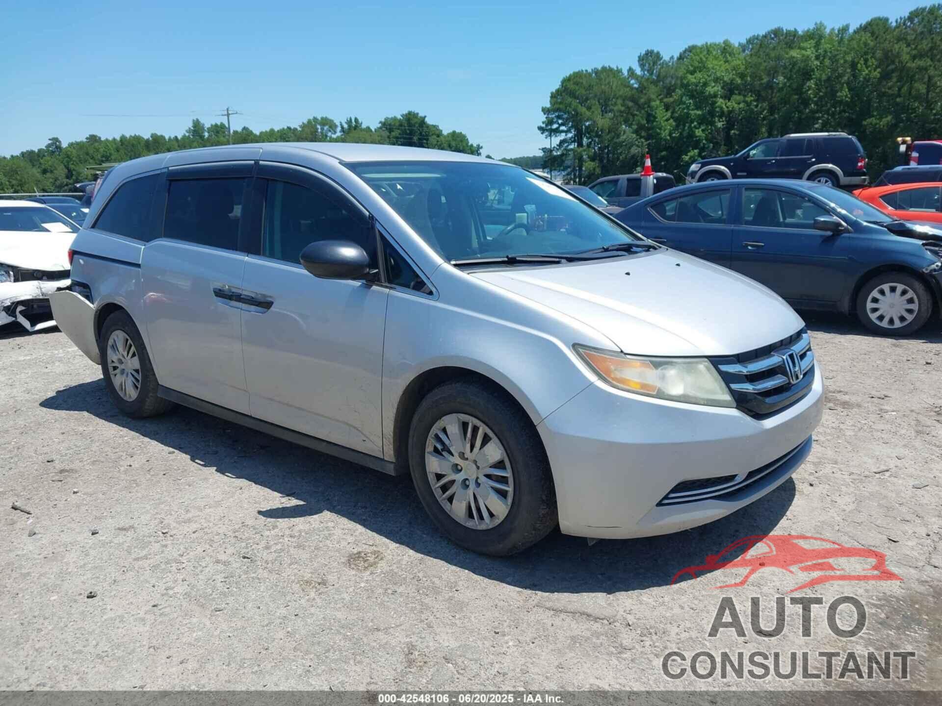 HONDA ODYSSEY 2014 - 5FNRL5H22EB118982