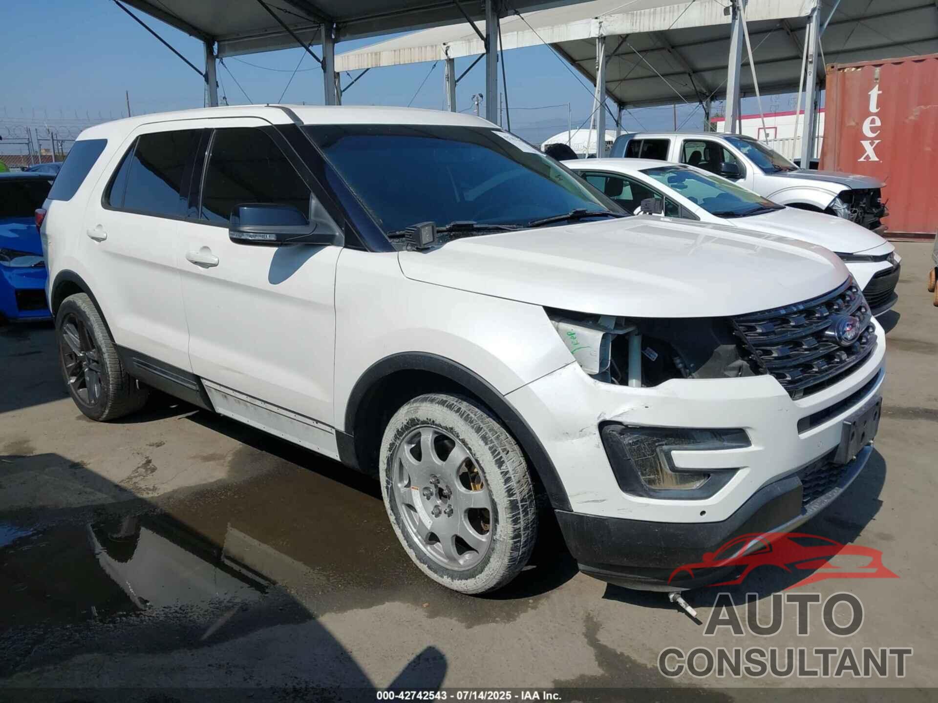 FORD EXPLORER 2017 - 1FM5K7D86HGA93713