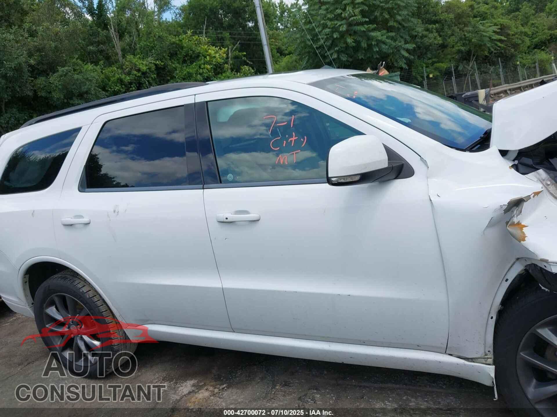DODGE DURANGO 2017 - 1C4RDJDG8HC850915