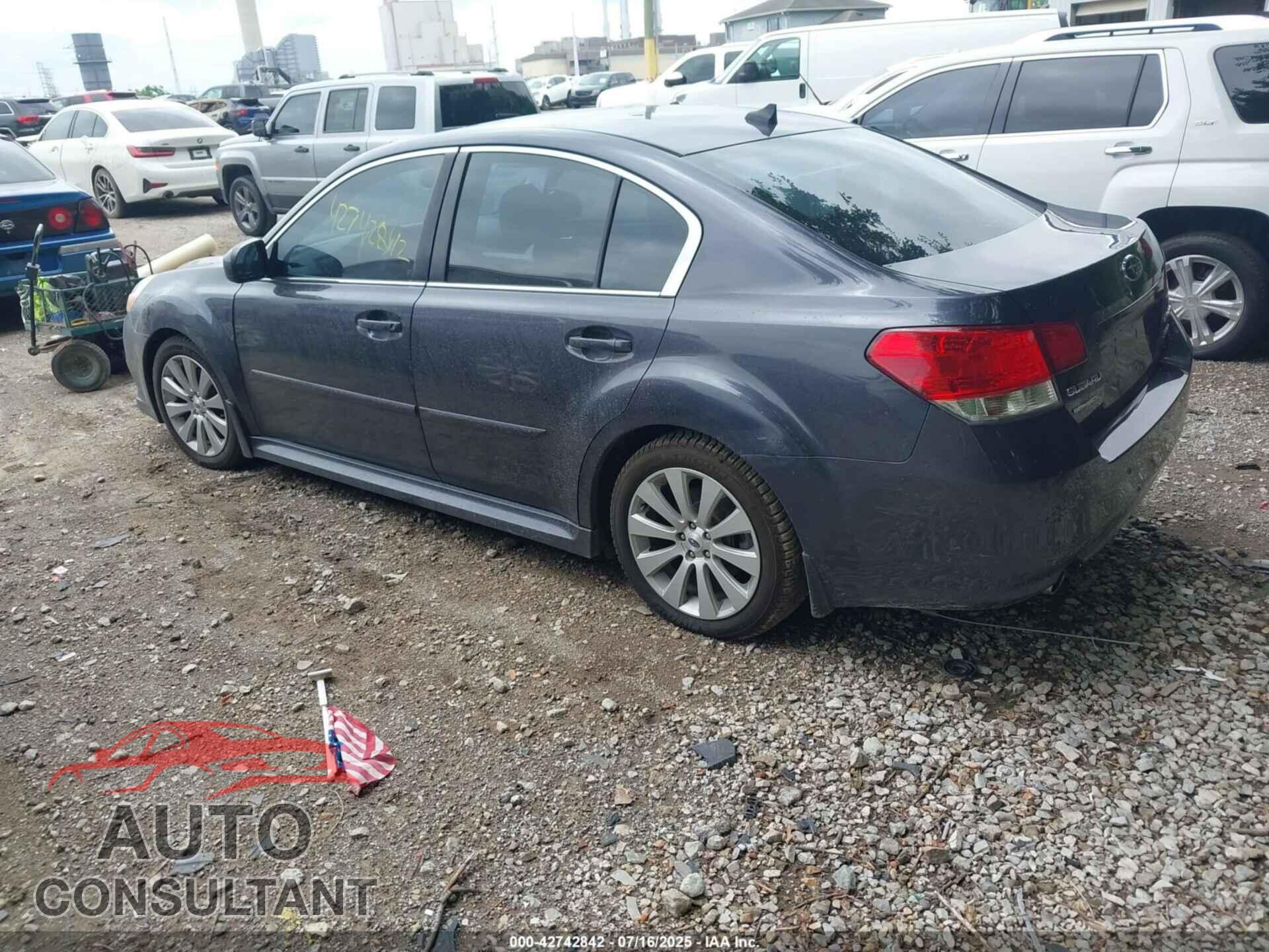SUBARU LEGACY 2012 - 4S3BMEK67C2017575