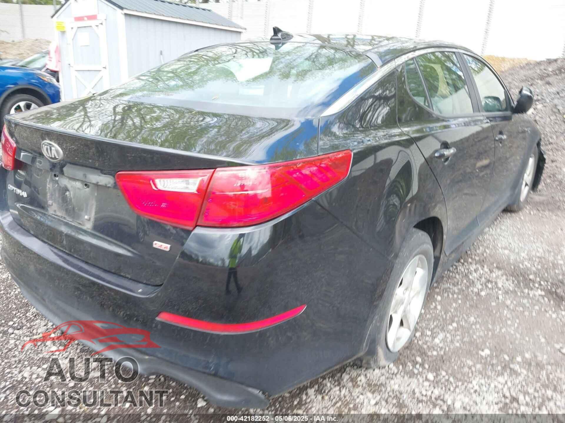 KIA OPTIMA 2015 - KNAGM4A73F5651590