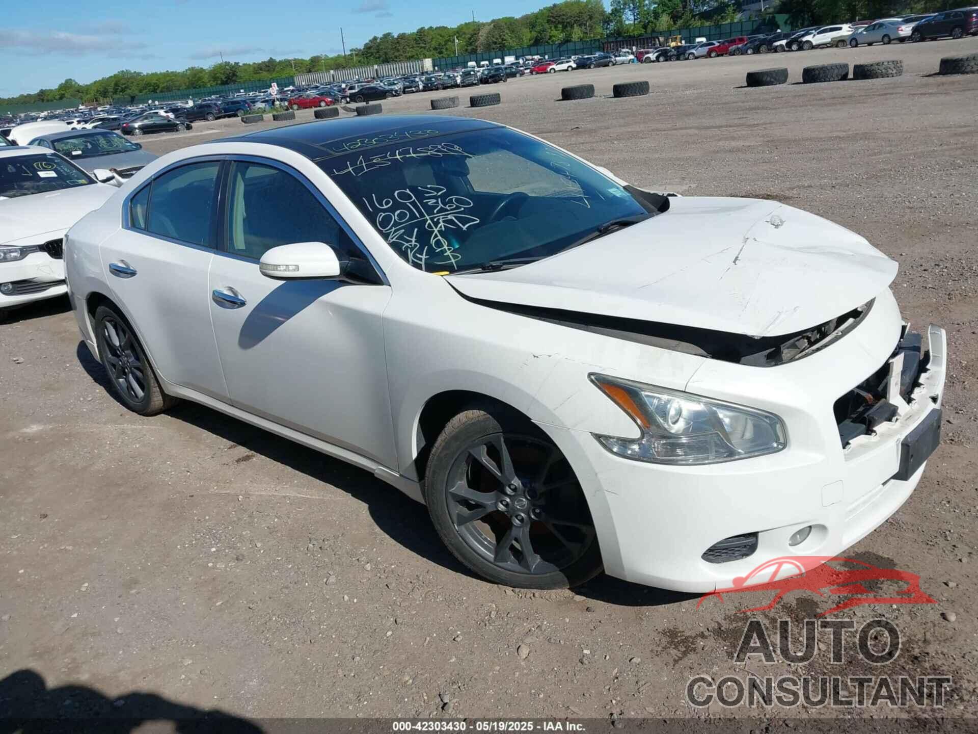 NISSAN MAXIMA 2012 - 1N4AA5AP3CC846111