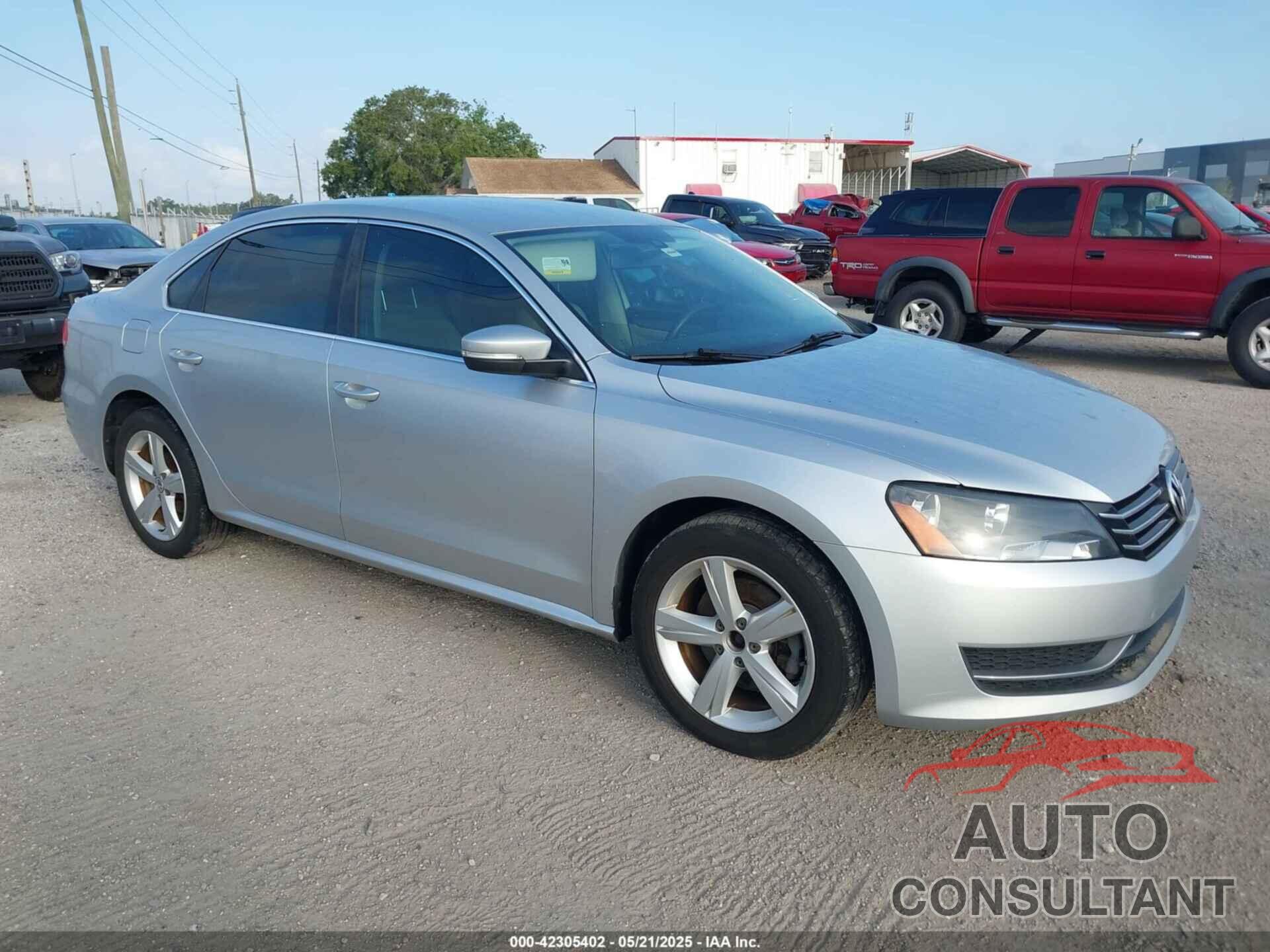 VOLKSWAGEN PASSAT 2015 - 1VWBS7A37FC019833