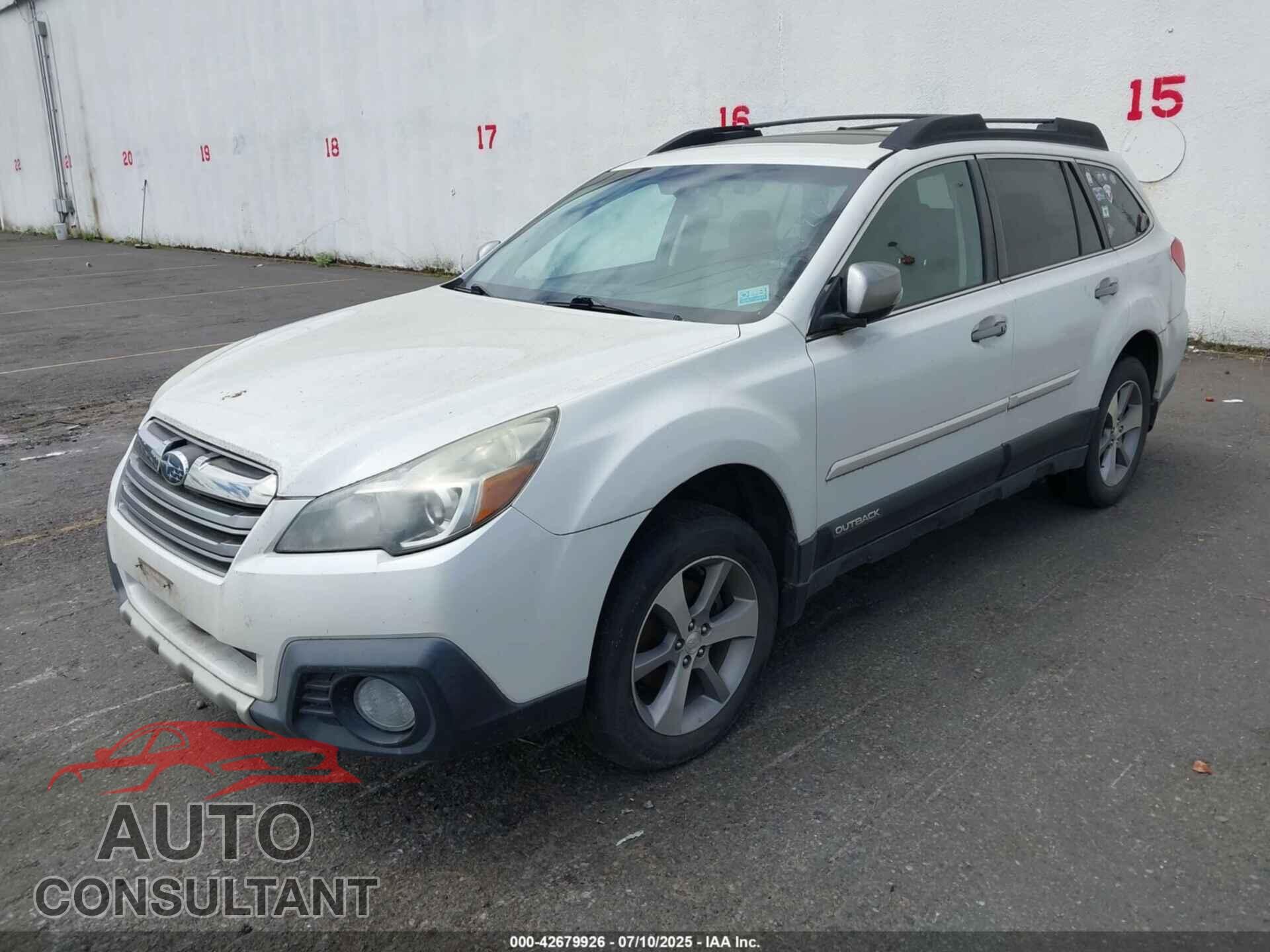 SUBARU OUTBACK 2014 - 4S4BRBPC4E3251468