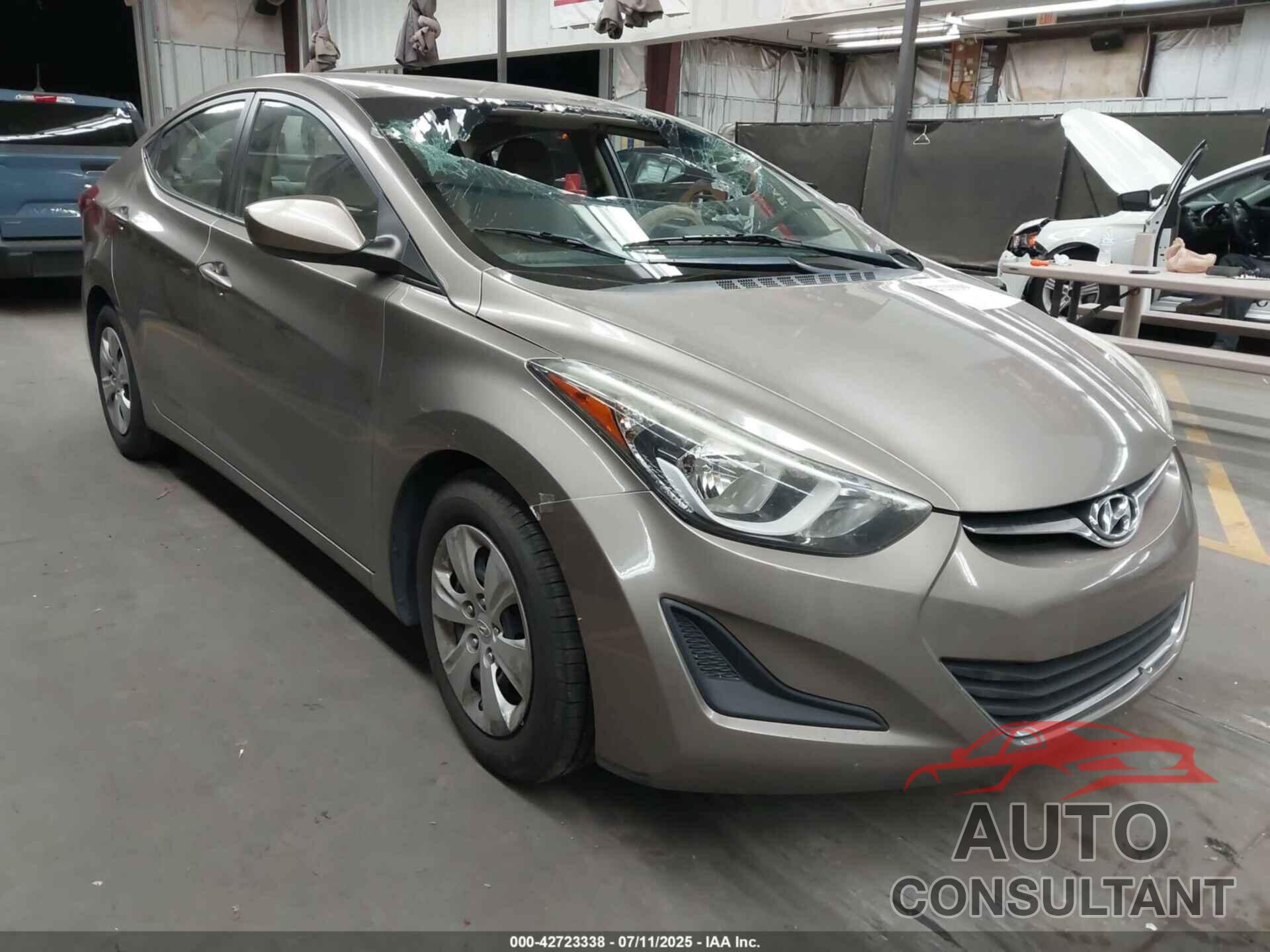 HYUNDAI ELANTRA 2016 - 5NPDH4AE1GH707441