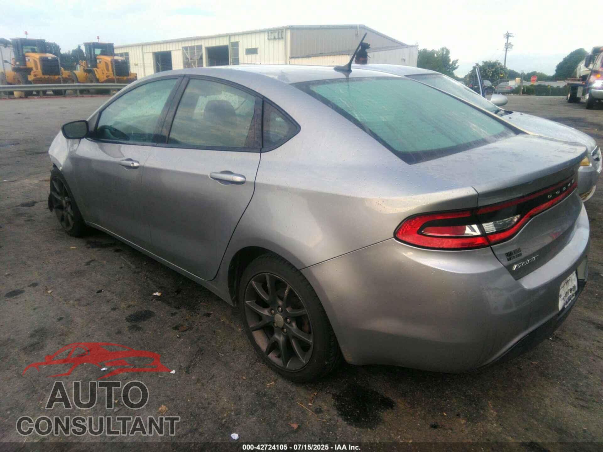 DODGE DART 2015 - 1C3CDFAA6FD391866