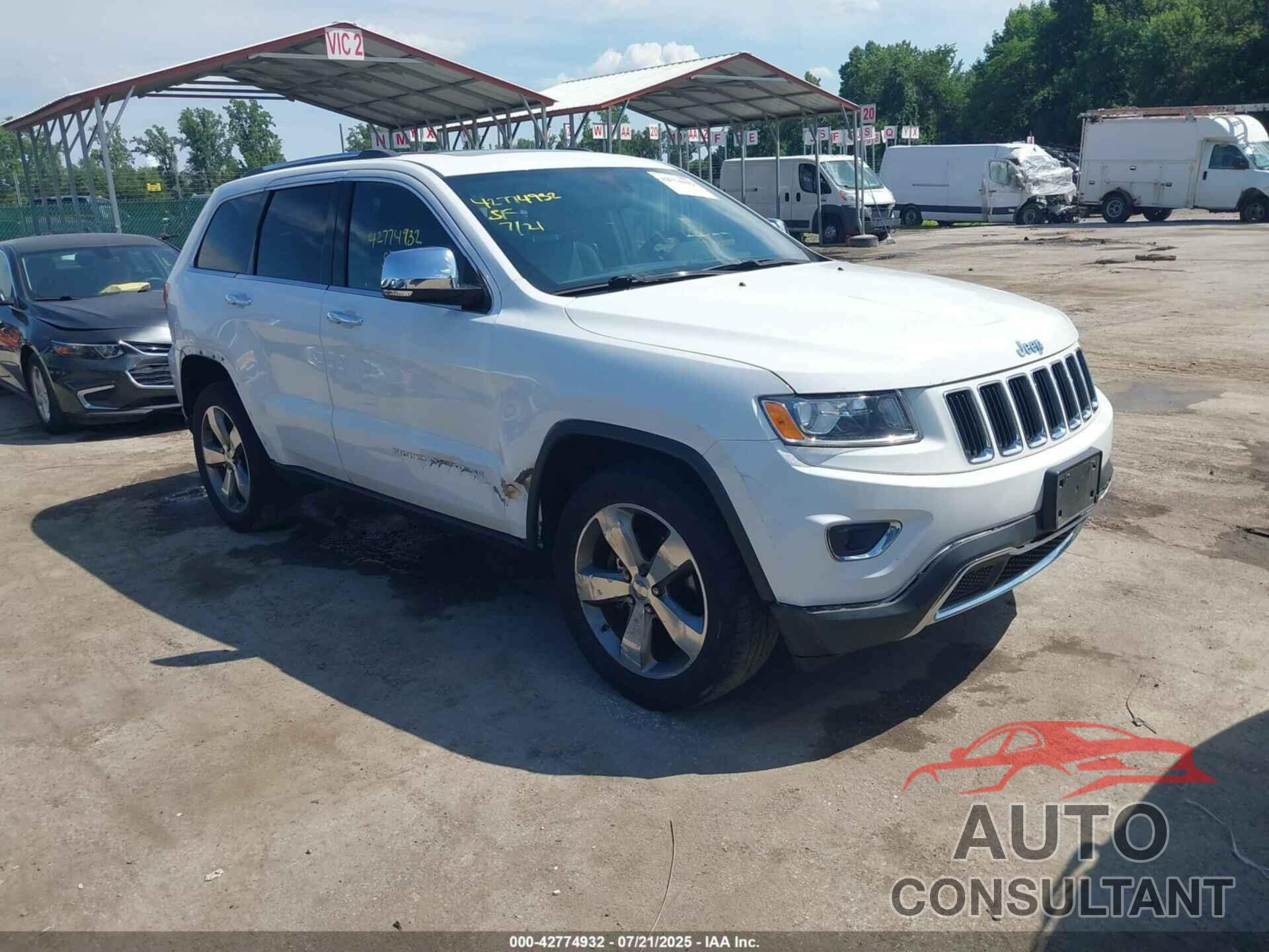 JEEP GRAND CHEROKEE 2014 - 1C4RJFBG3EC102741