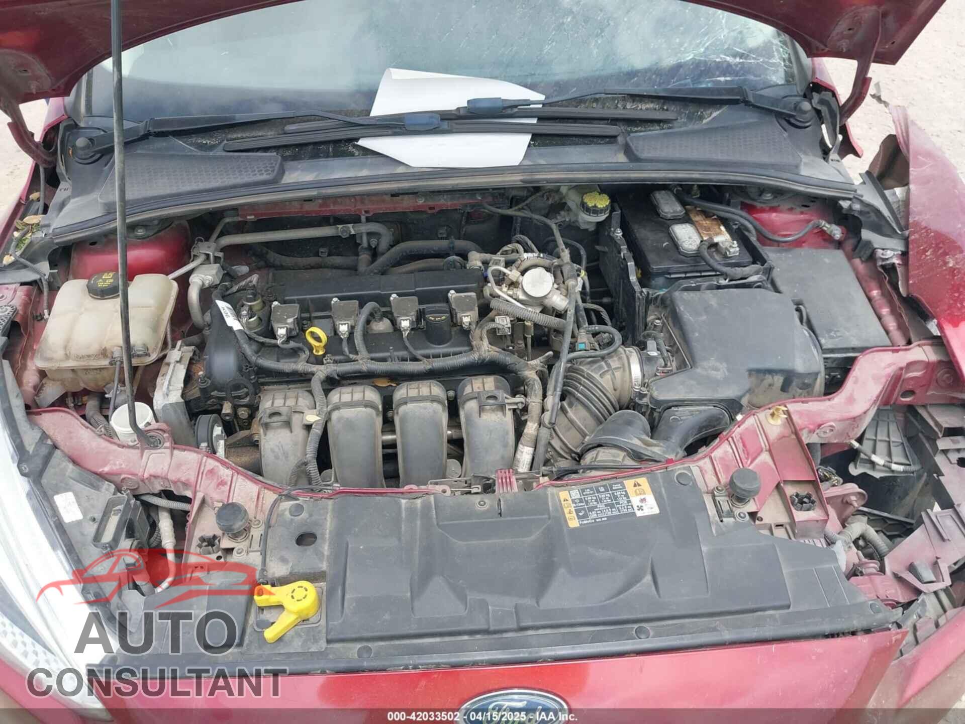 FORD FOCUS 2016 - 1FADP3F27GL389662