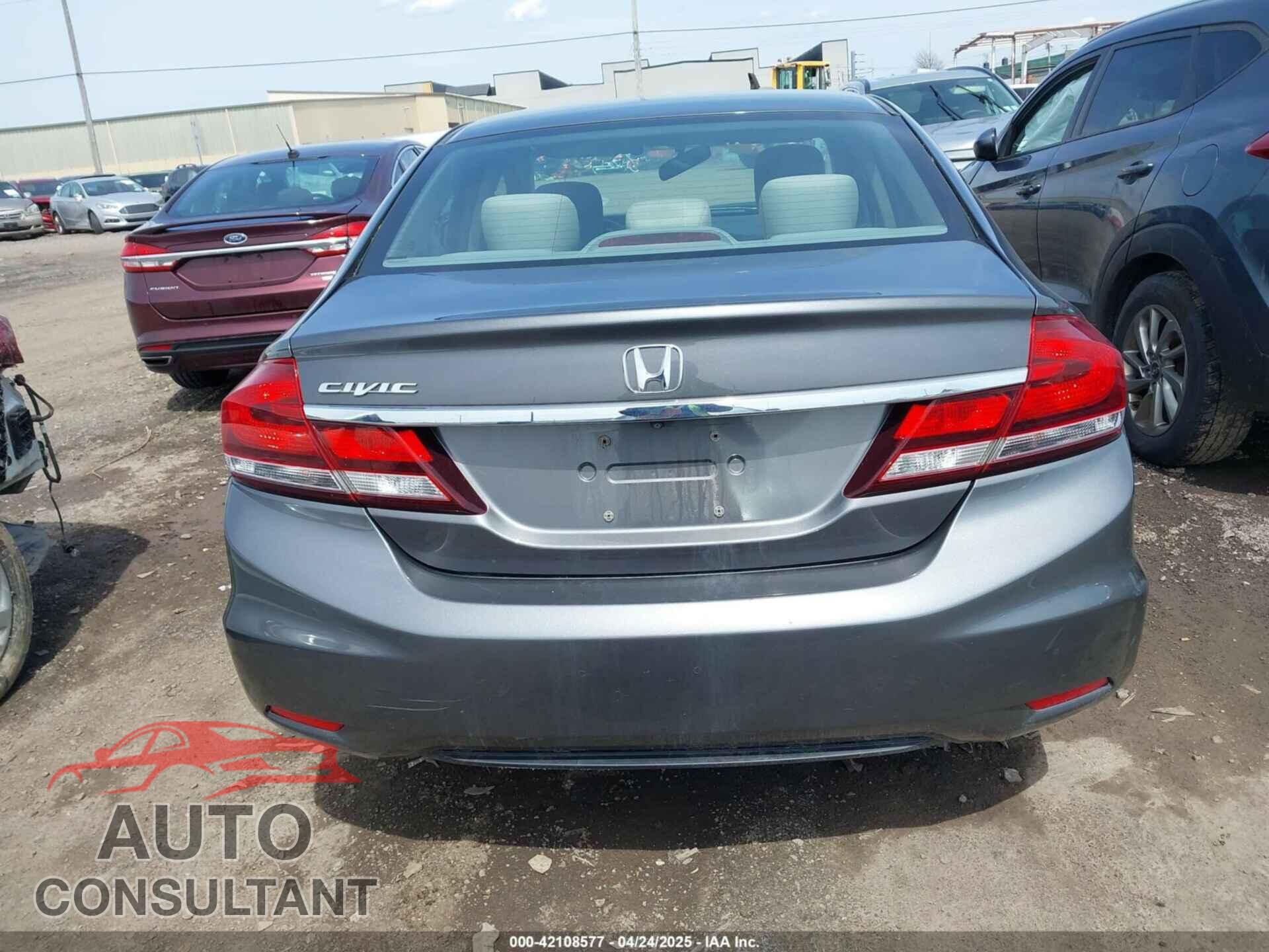 HONDA CIVIC 2013 - 2HGFB2F59DH595128