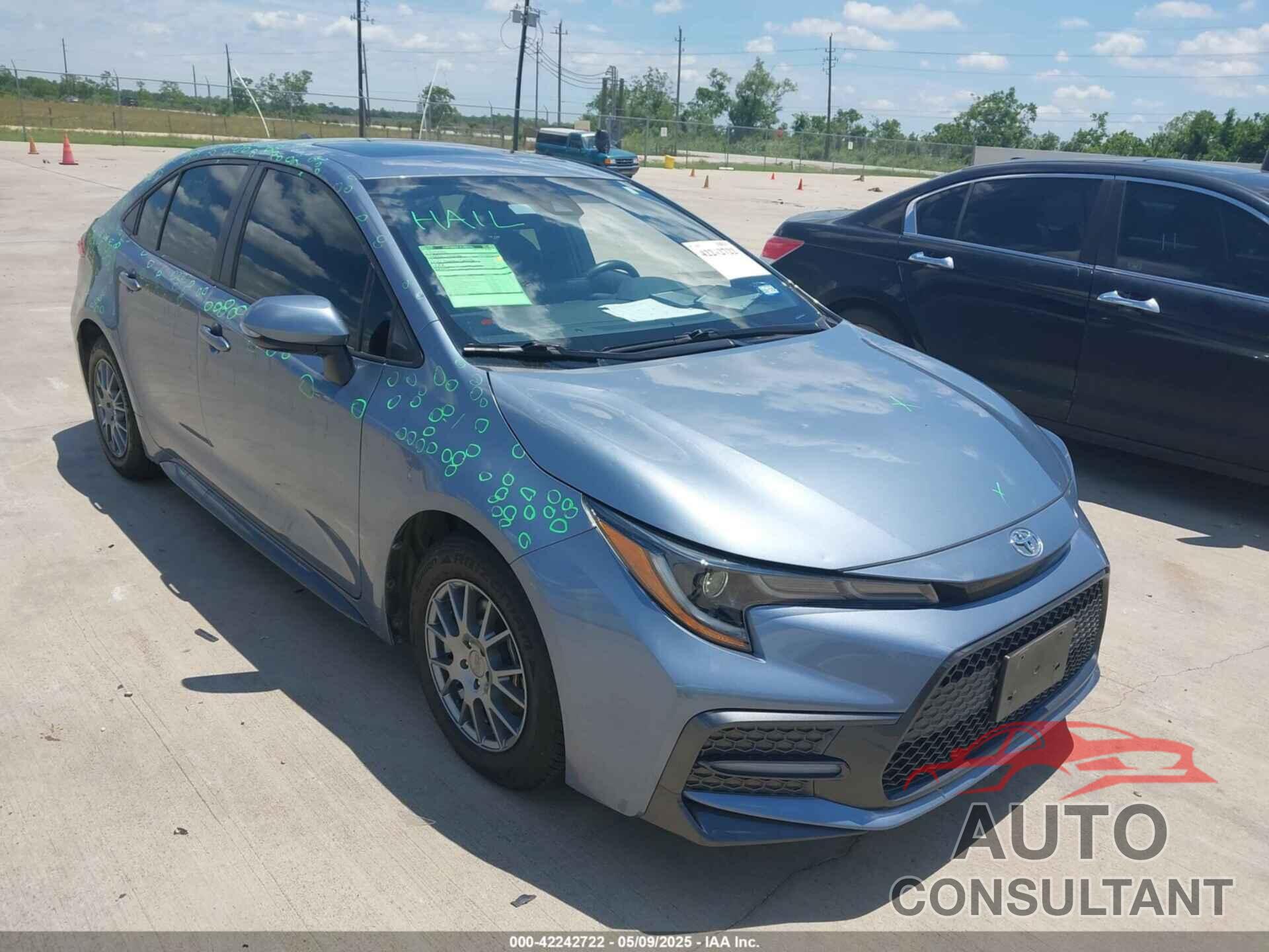 TOYOTA COROLLA 2021 - JTDP4MCE5MJ055545