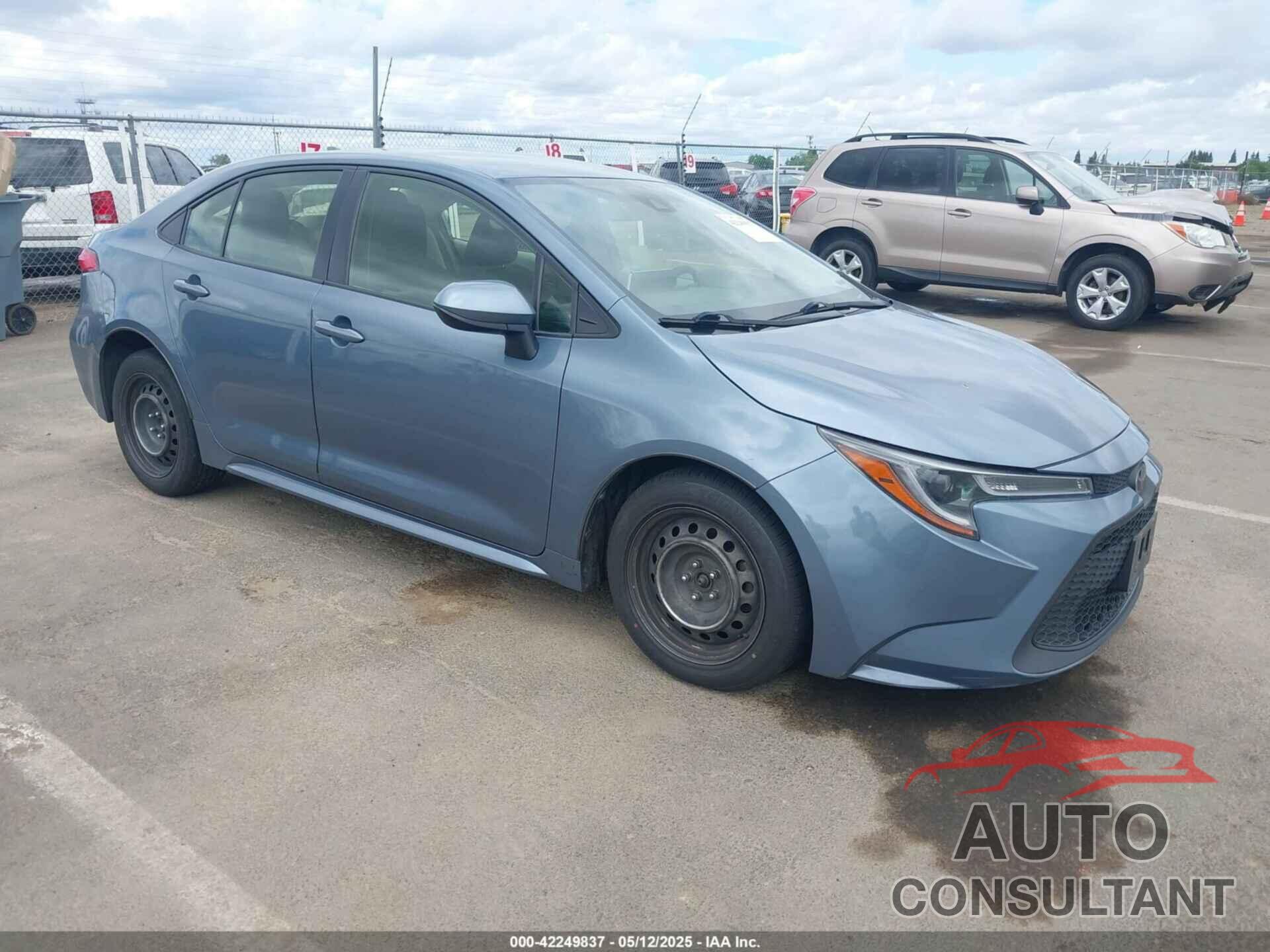 TOYOTA COROLLA 2020 - JTDEPRAE9LJ116683