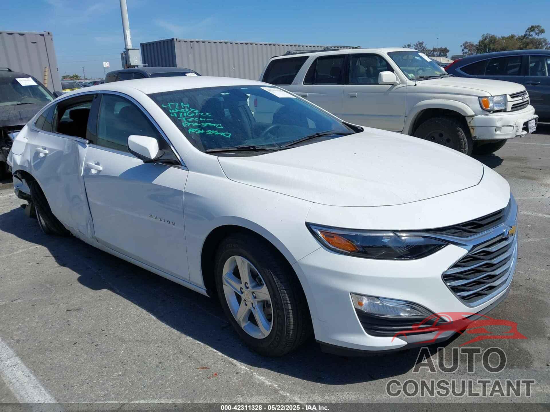 CHEVROLET MALIBU 2022 - 1G1ZC5ST0NF186123