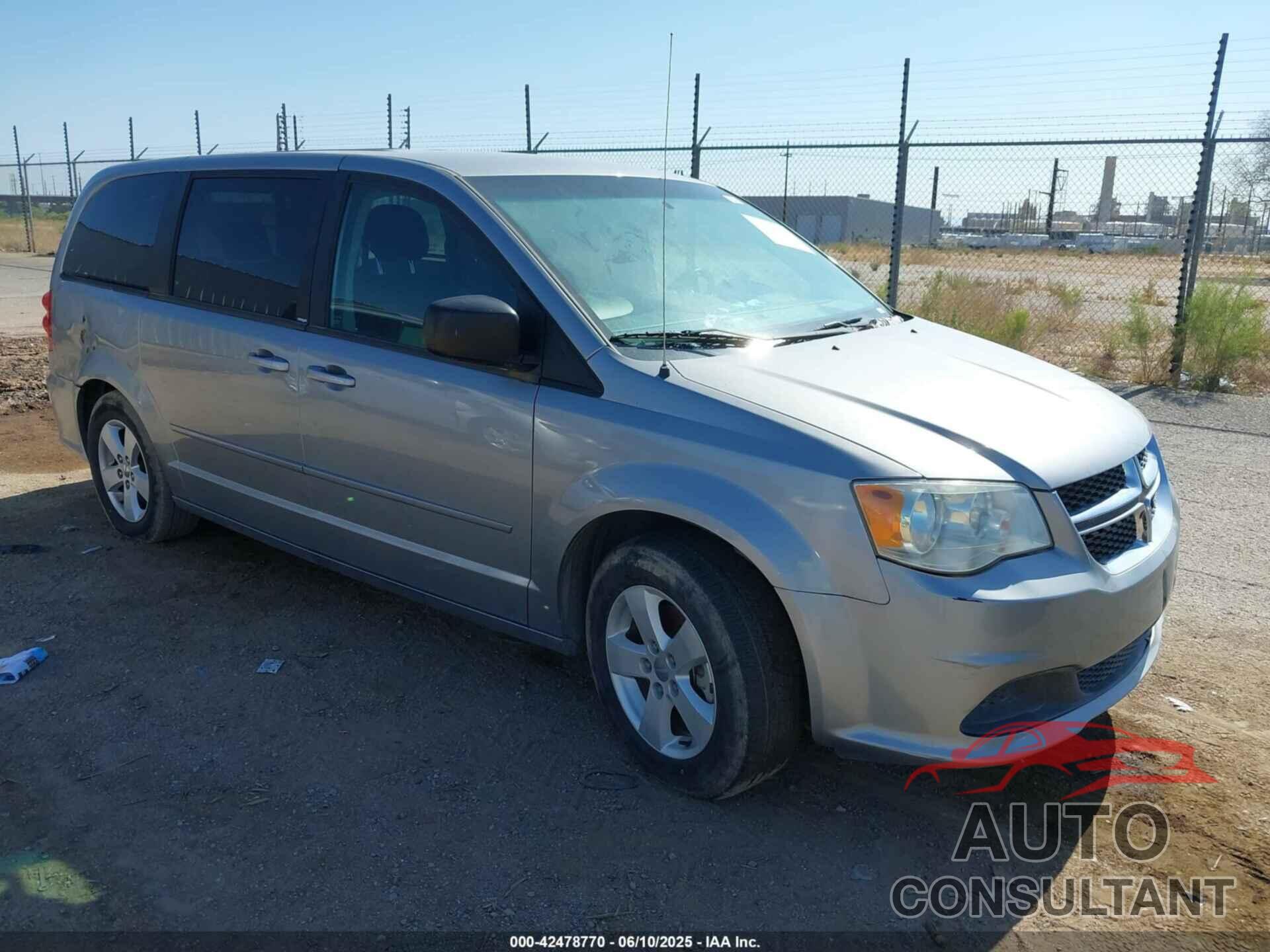 DODGE GRAND CARAVAN 2013 - 2C4RDGBG1DR643385
