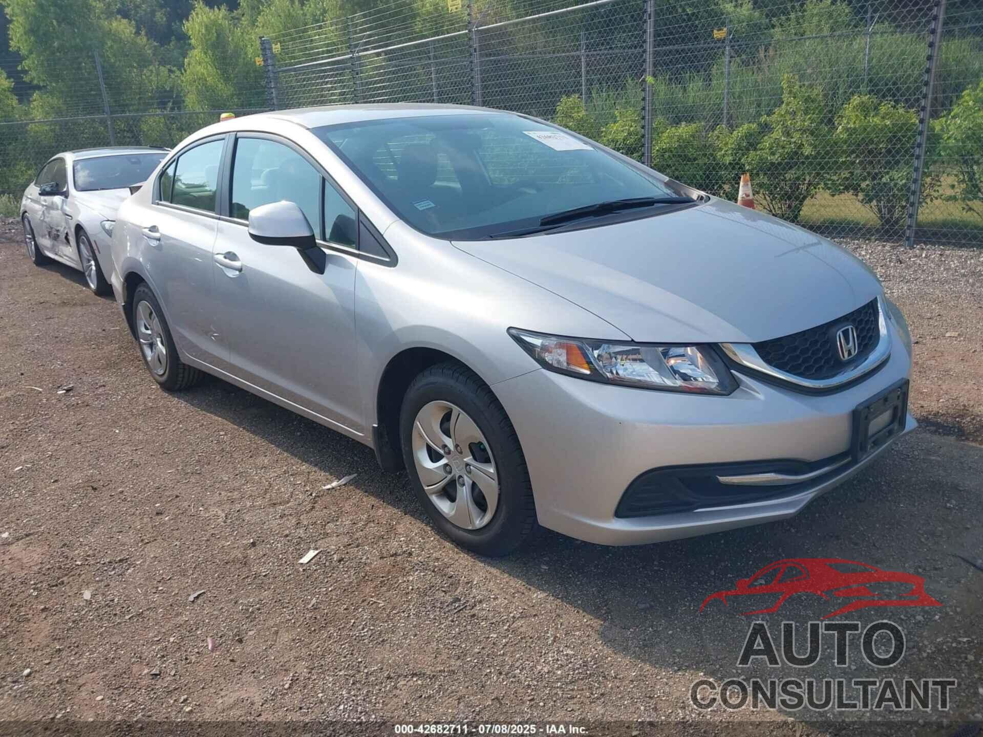 HONDA CIVIC 2013 - 19XFB2F52DE058630