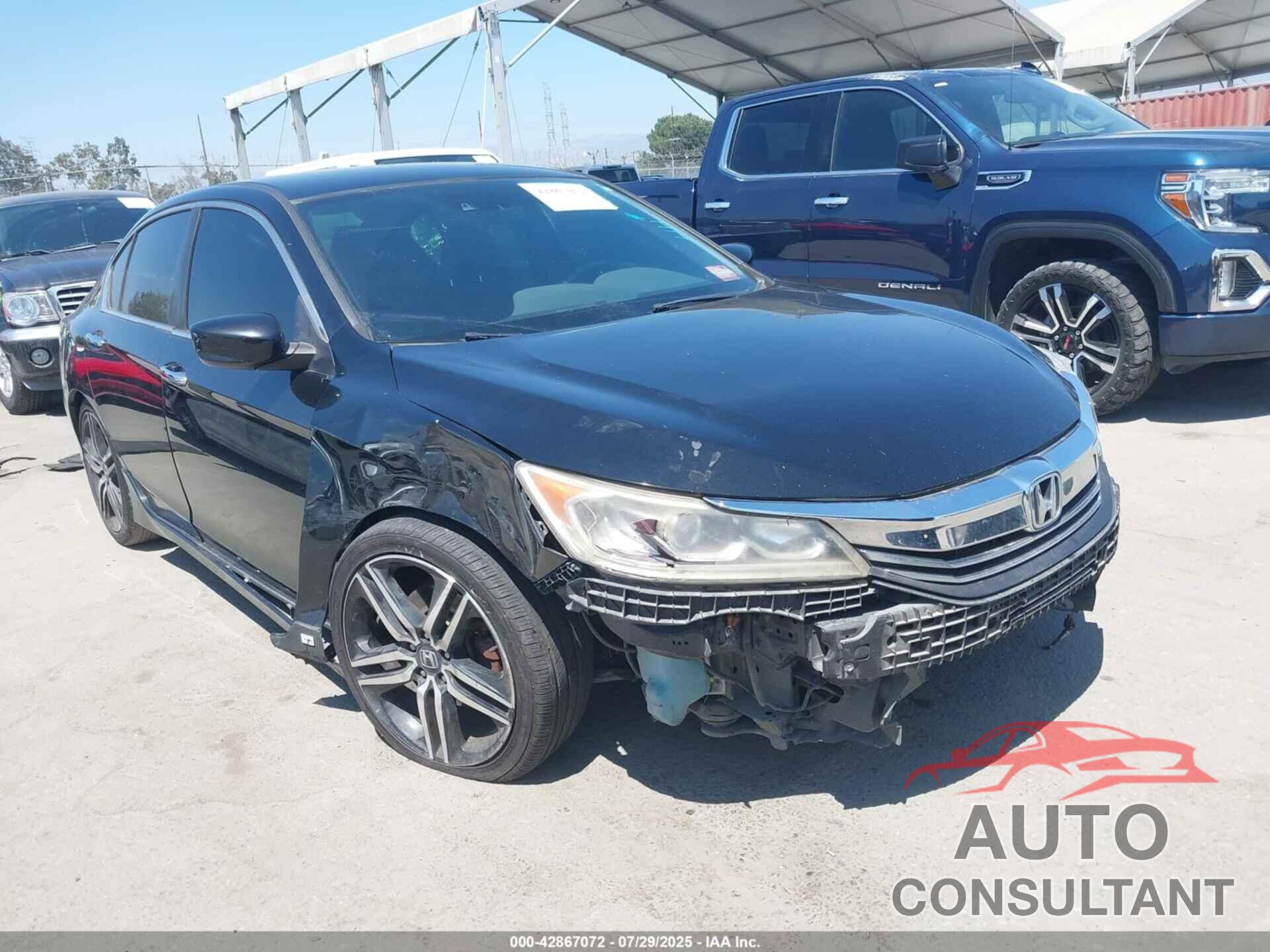 HONDA ACCORD 2016 - 1HGCR2F68GA099165