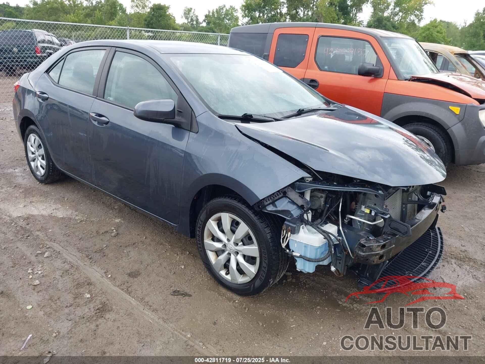 TOYOTA COROLLA 2015 - 2T1BURHE9FC358925