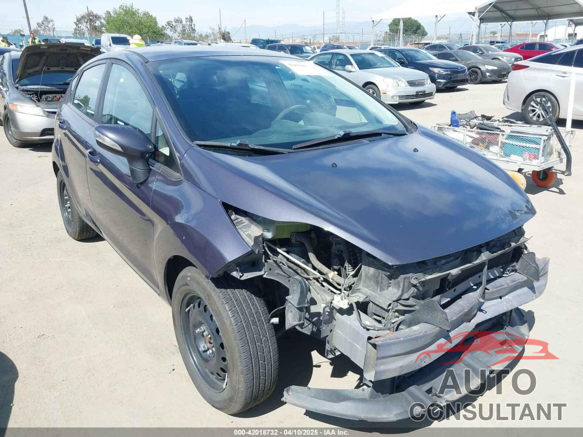 FORD FIESTA 2013 - 3FADP4EJ8DM177605