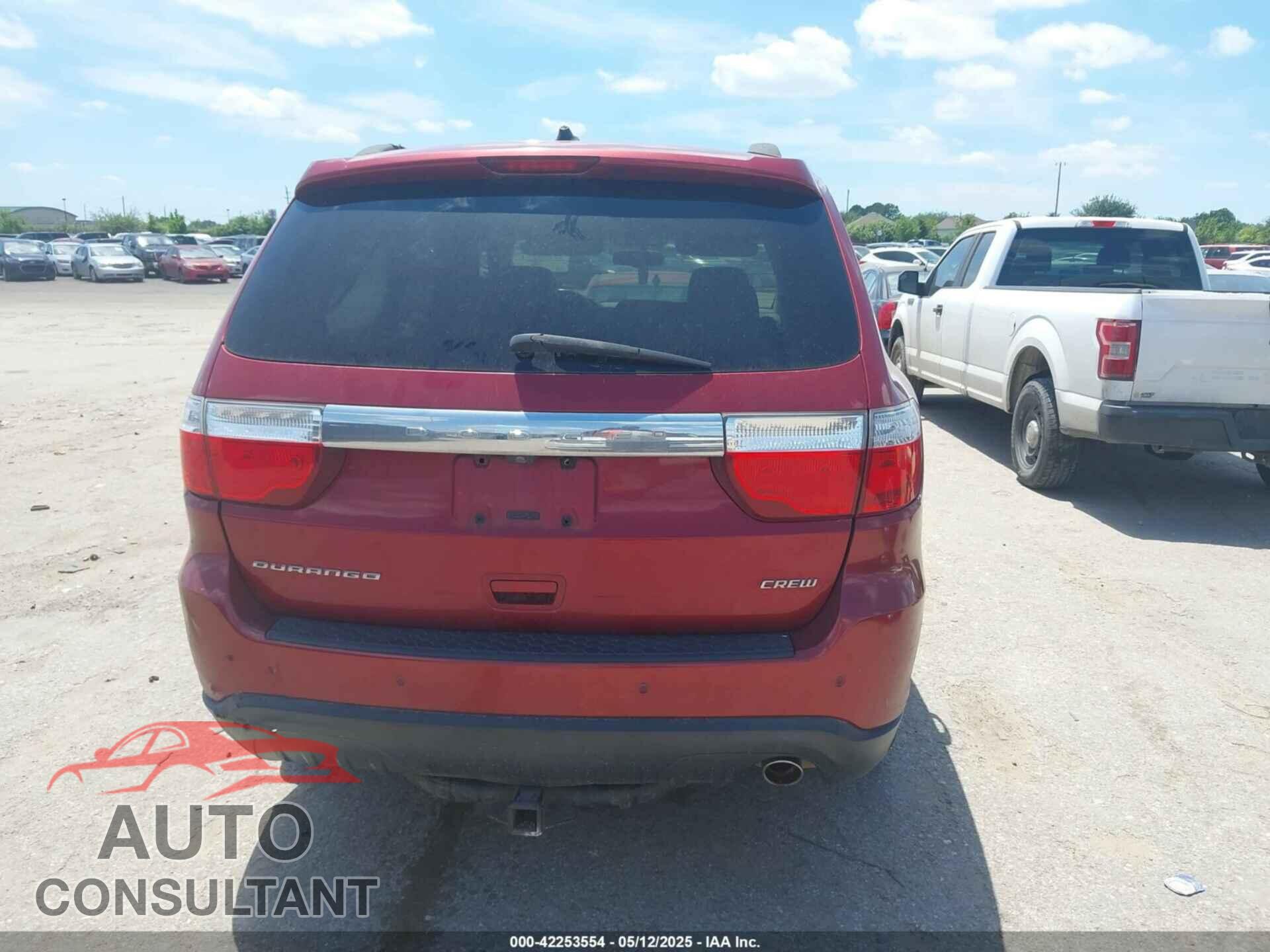 DODGE DURANGO 2013 - 1C4RDHDG6DC598097