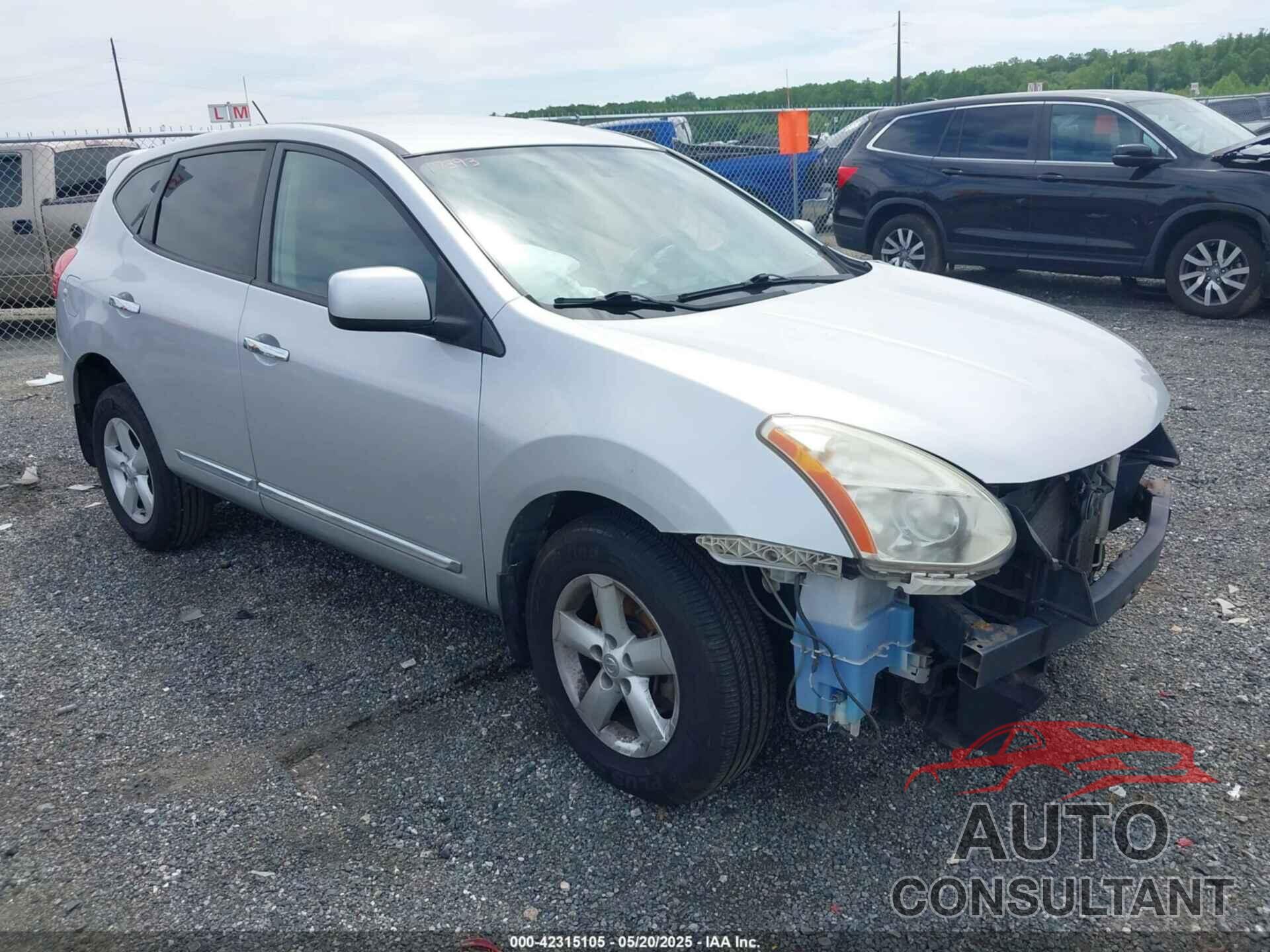 NISSAN ROGUE 2013 - JN8AS5MV0DW651945