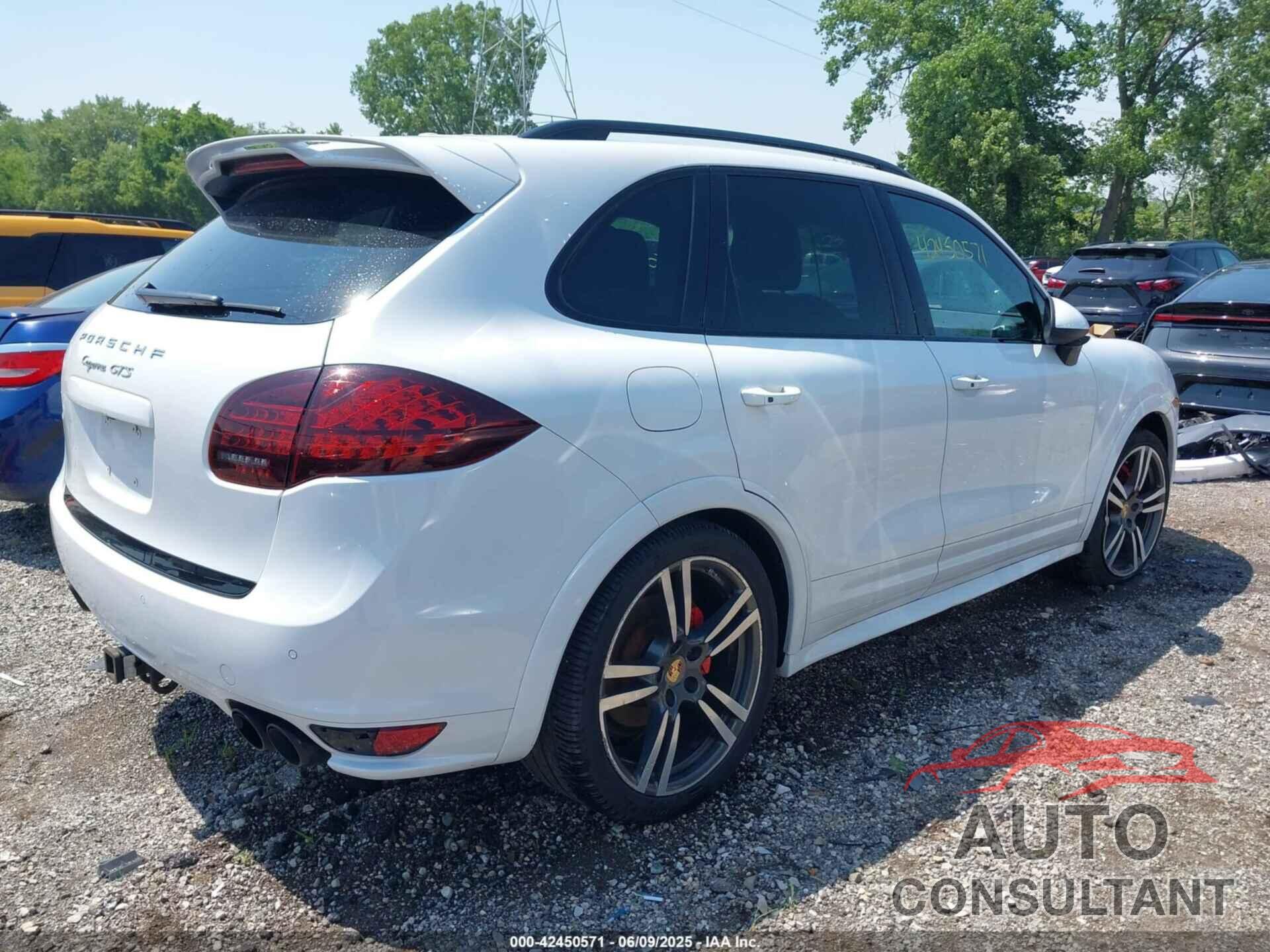 PORSCHE CAYENNE 2013 - WP1AD2A29DLA78798