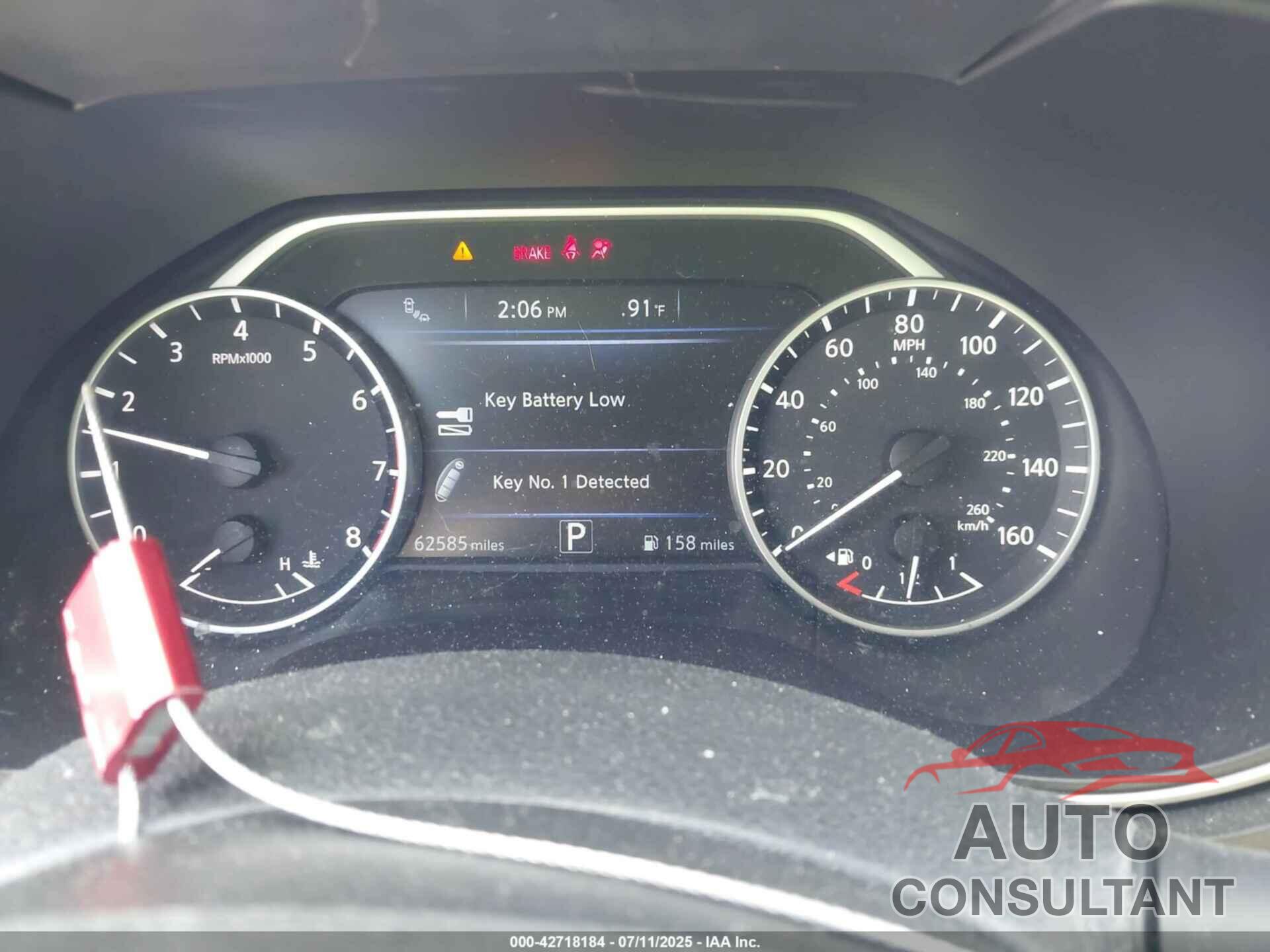 NISSAN MAXIMA 2020 - 1N4AA6BV3LC379808