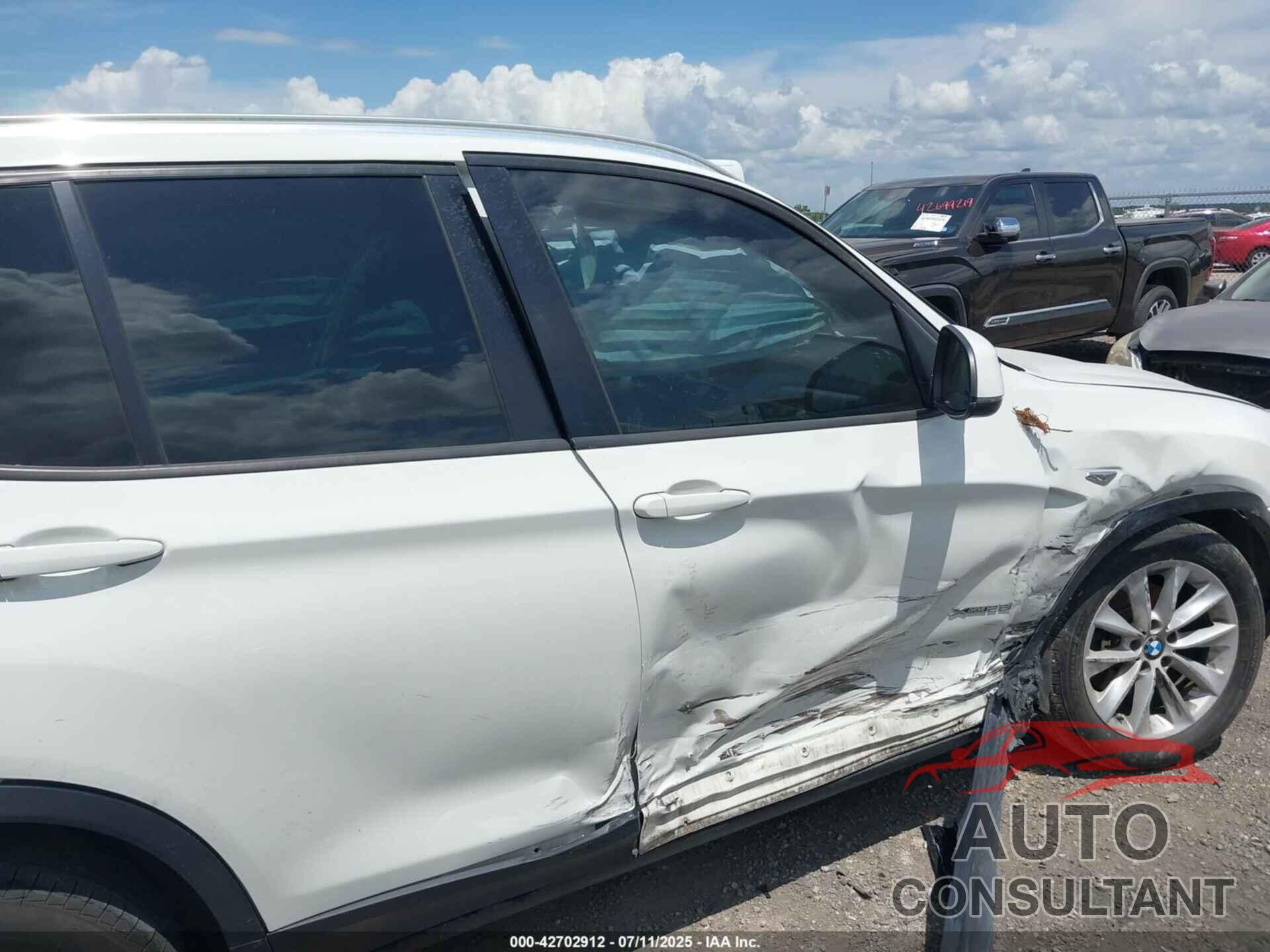BMW X3 2015 - 5UXWX9C50F0D45458