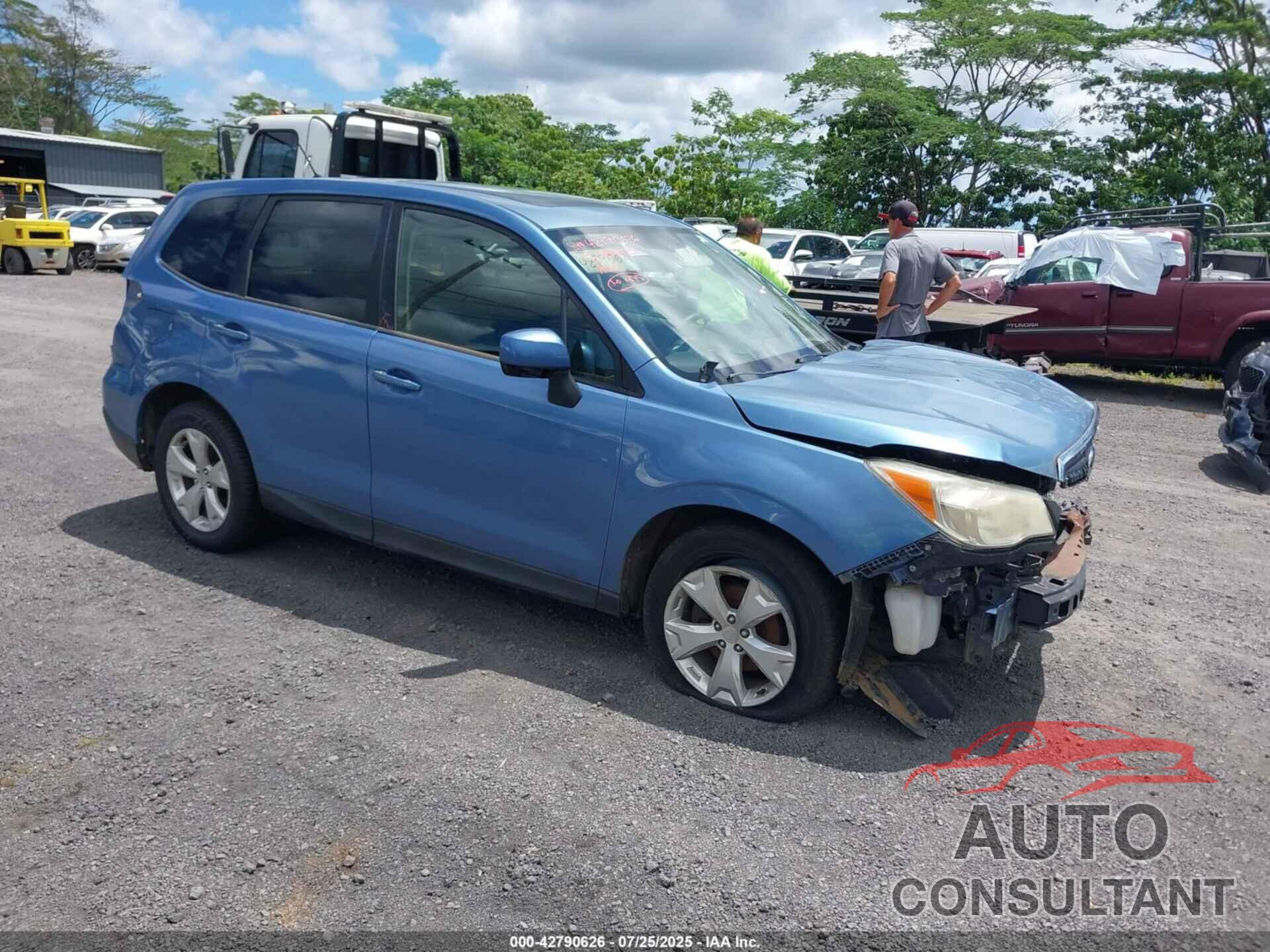 SUBARU FORESTER 2015 - JF2SJADC9FH411683