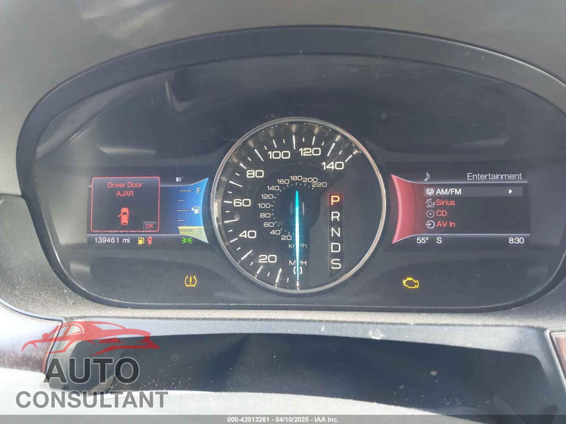FORD EDGE 2013 - 2FMDK3KC2DBB06079